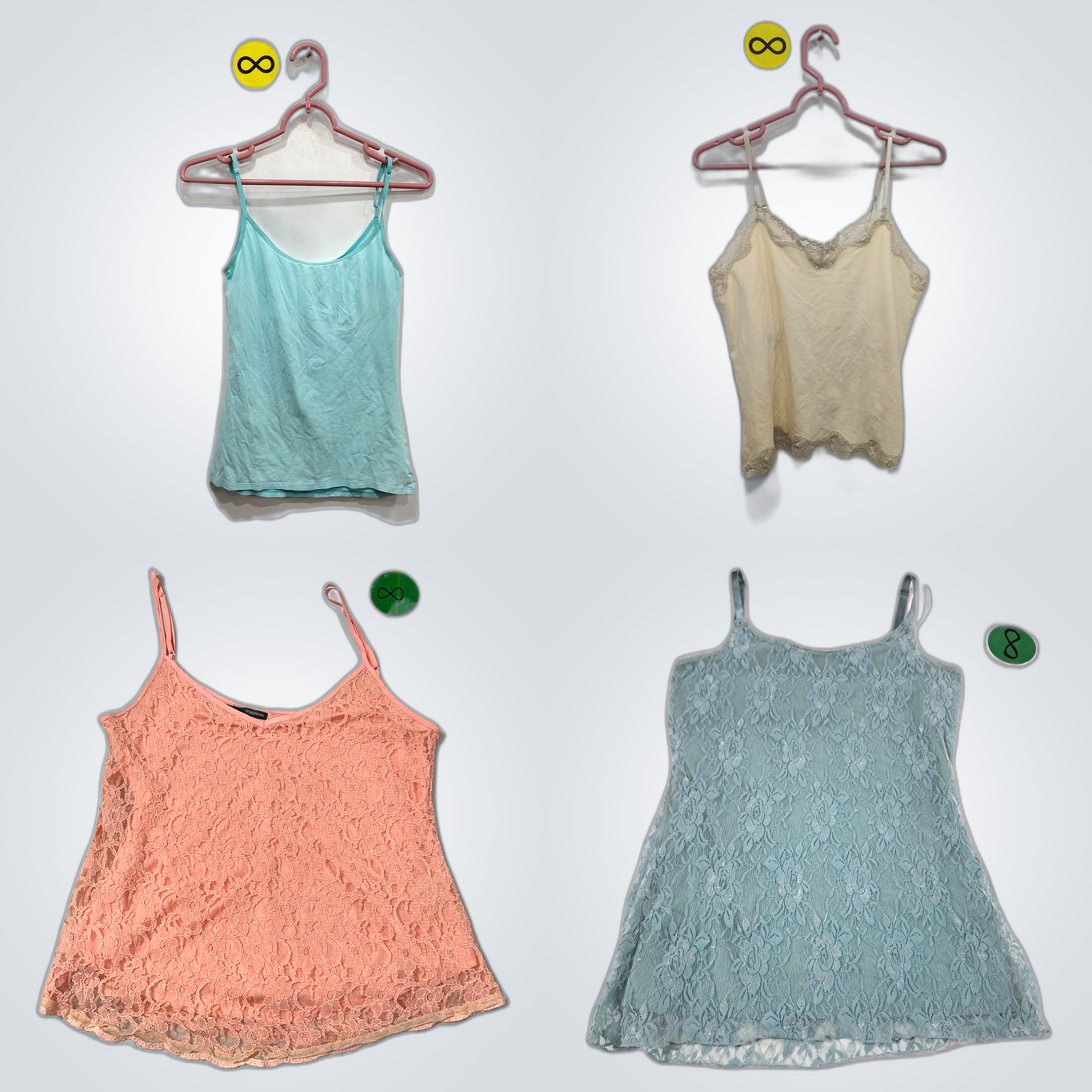 Lace Camisole Bundle: Savage X Fenty, Ralph Lauren..