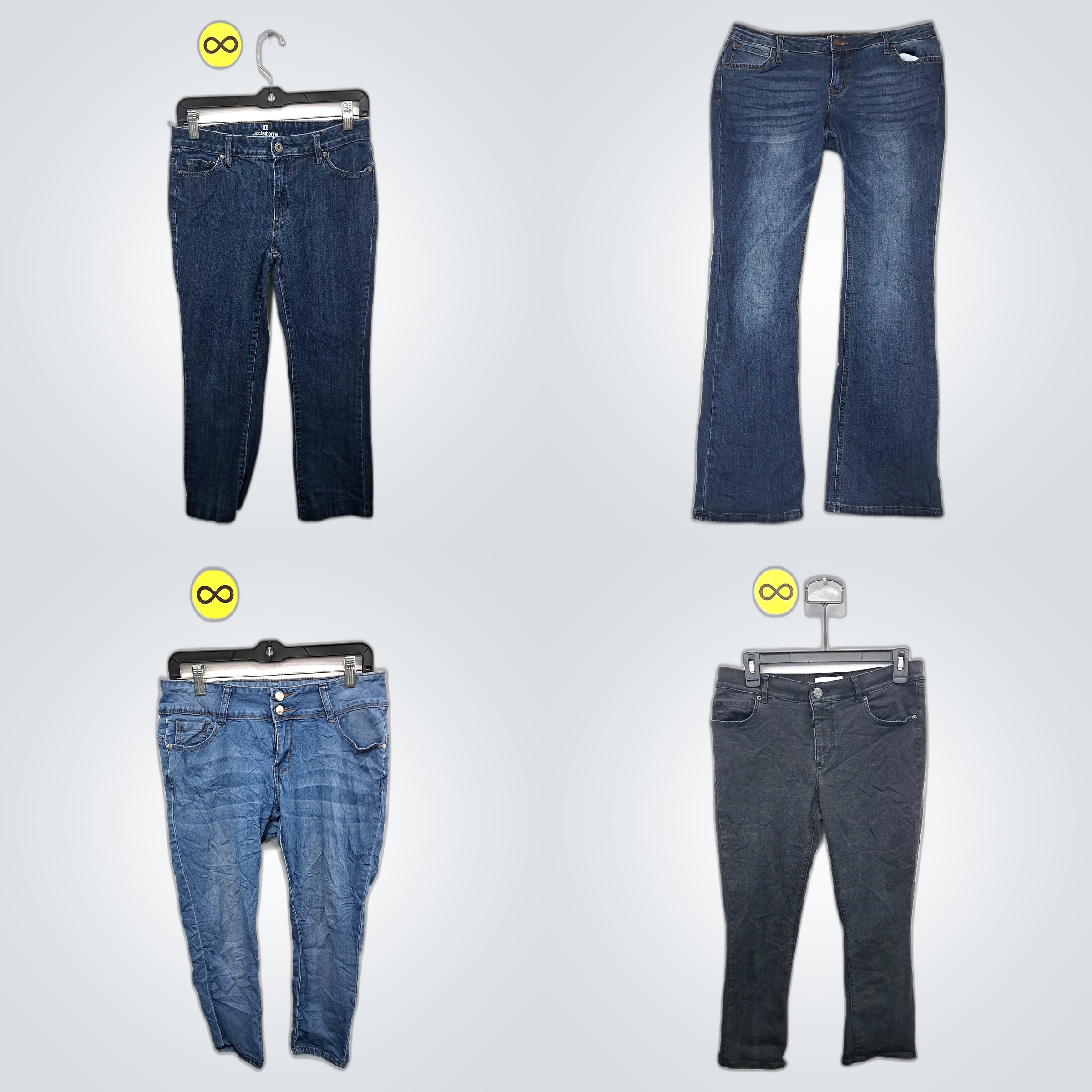NYDJ, LOFT, Harley & More Denim Bundle: 7-Piece Je..