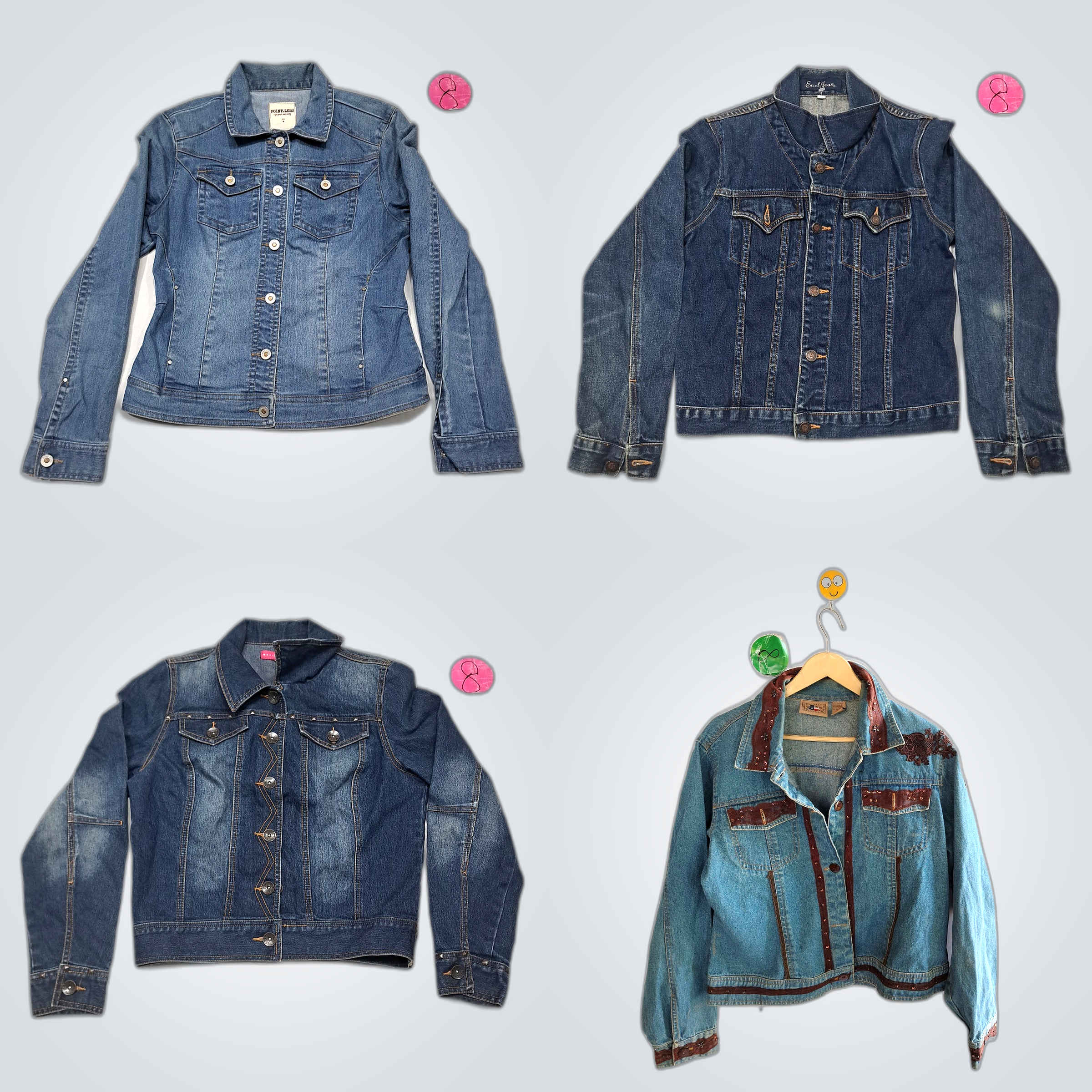American Eagle & 6 Denim Jackets Bundle - Elite Fa..
