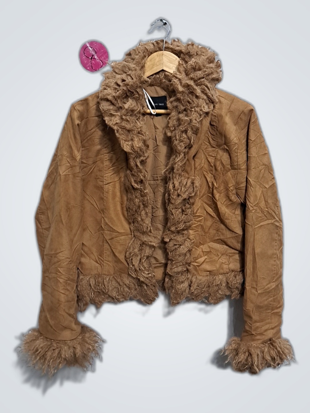 LOVE TREE Fur Jacket