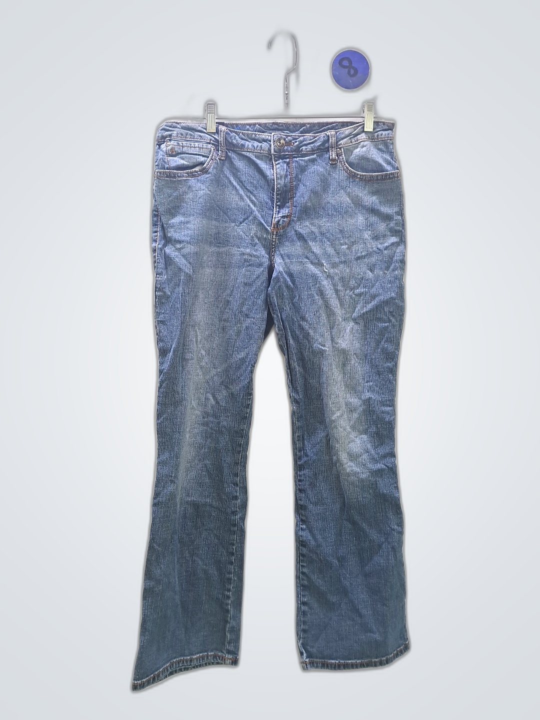 Jean en denim évasé