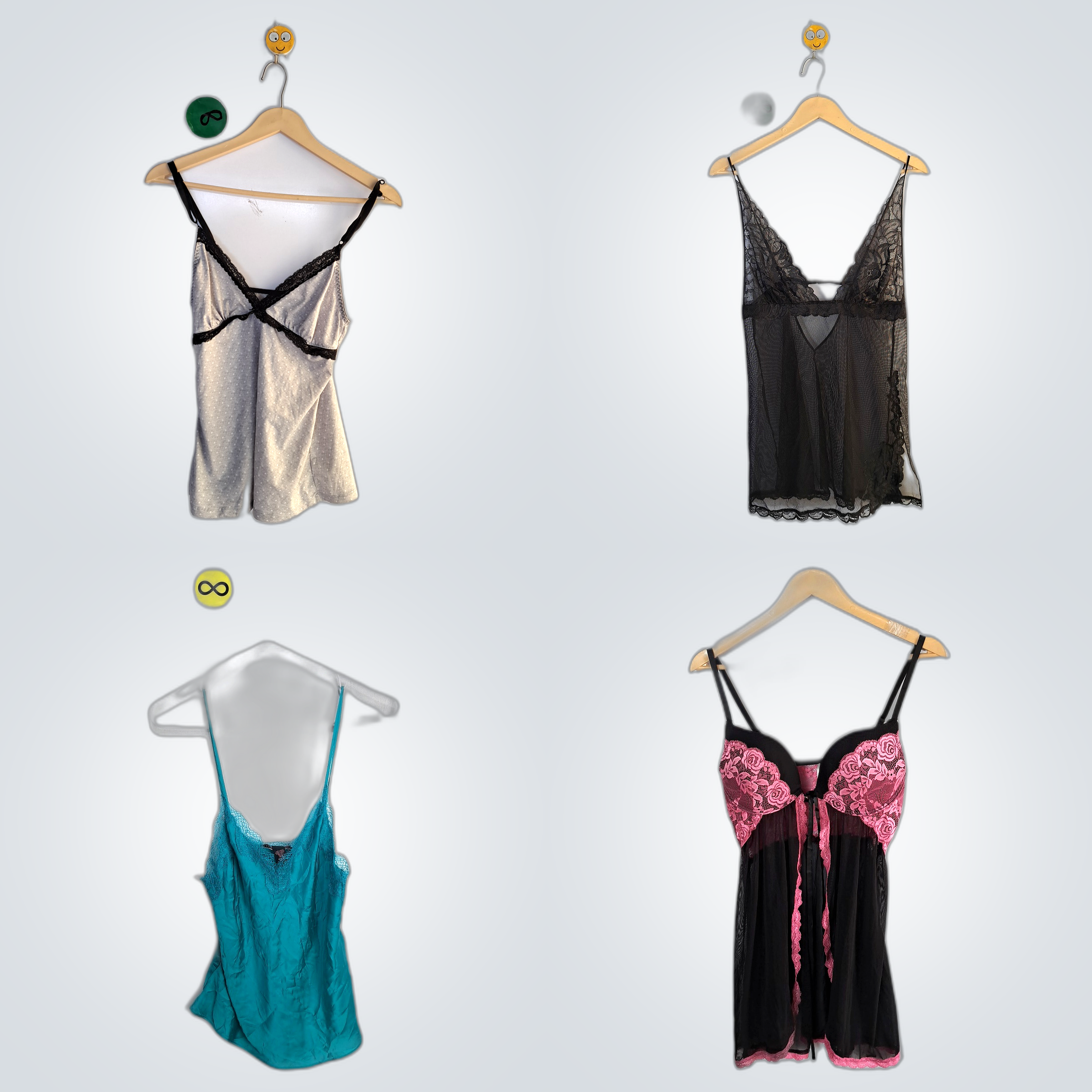 Victoria'S Secret Lace Trim Camisole