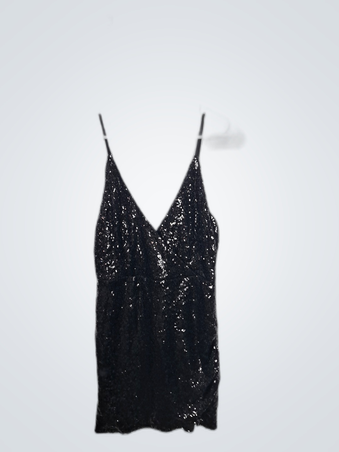 Forever 21 Black Sequined Camisole Top