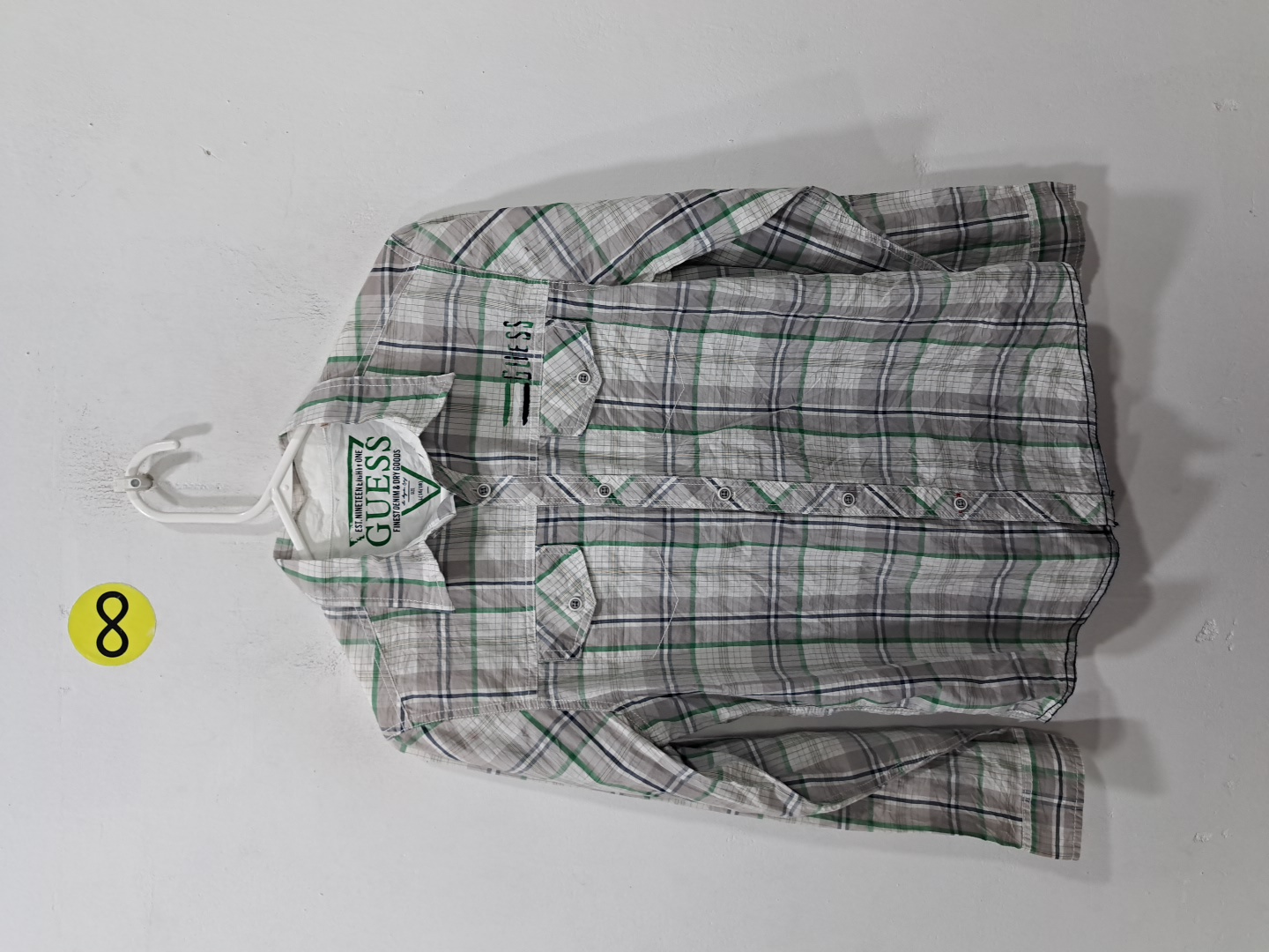 Camisa de Flanela Xadrez Guess