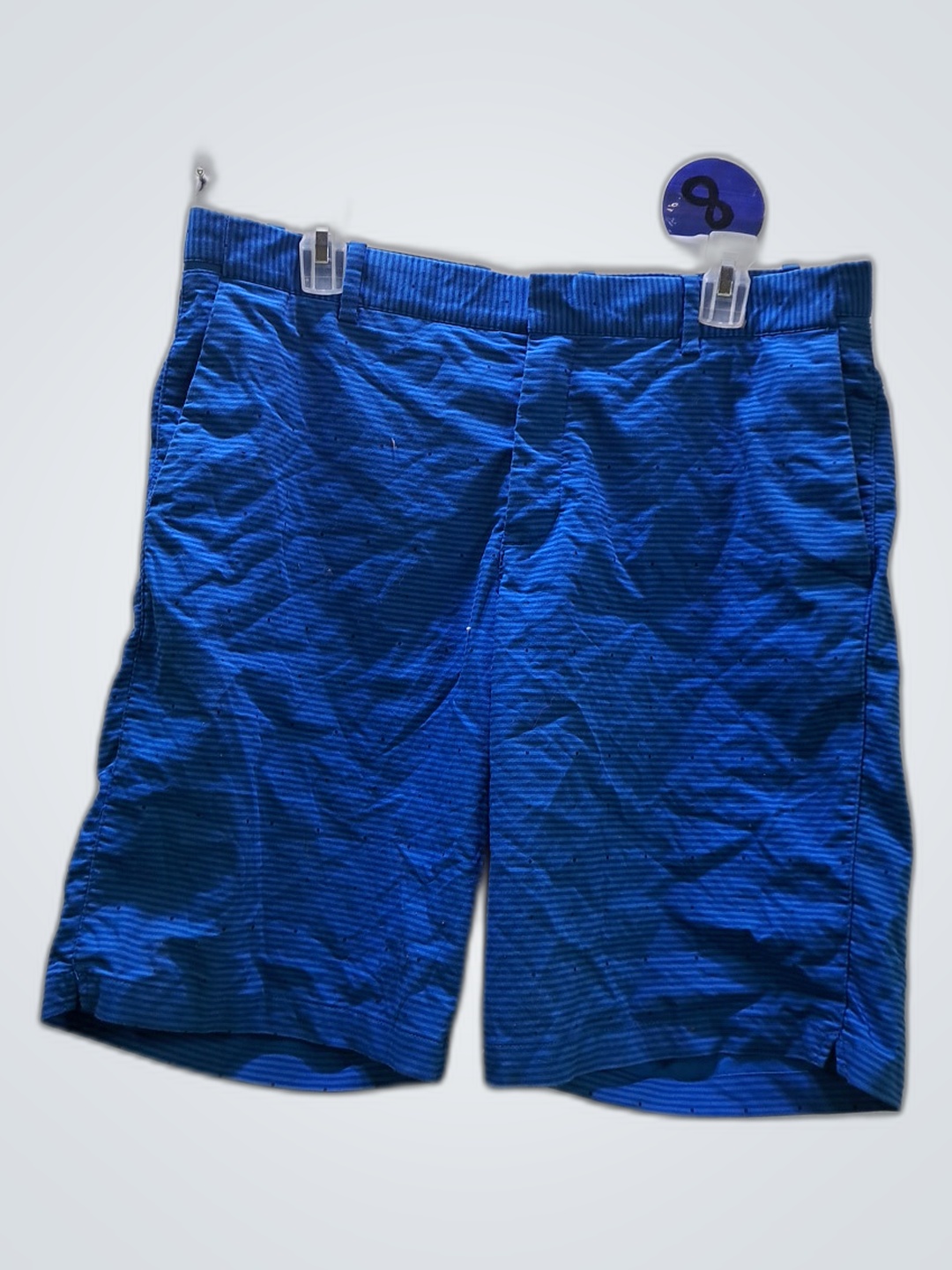 Shorts de Nylon Azules Nike
