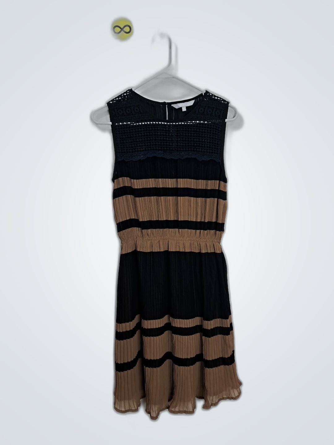 Red Herring Striped Sleeveless Mini Dress