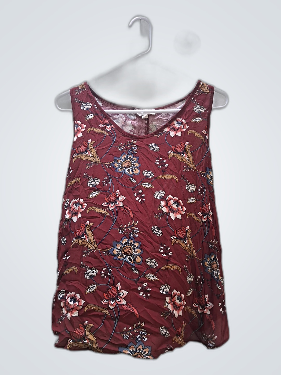 Blusa sin mangas estampada LOFT