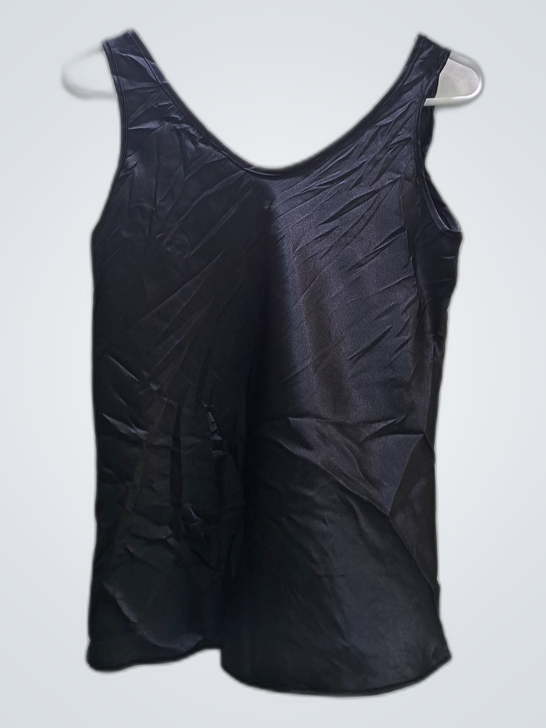 Cinema & Co Black Satin Camisole