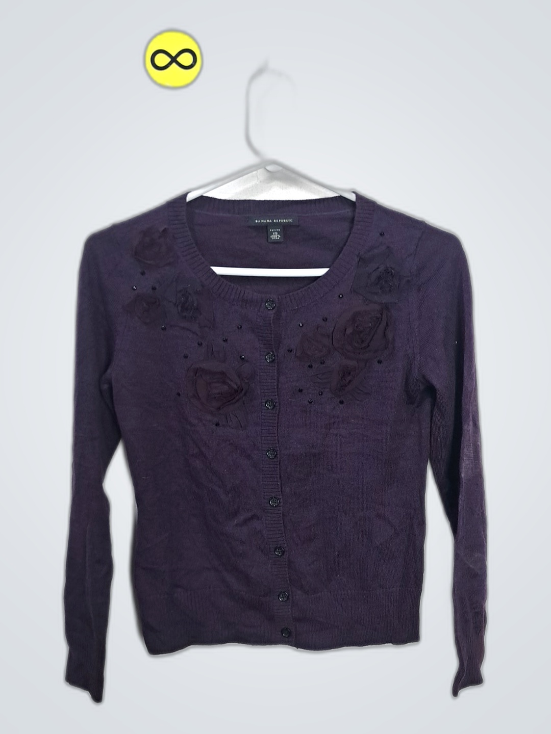 Suéter Púrpura Banana Republic