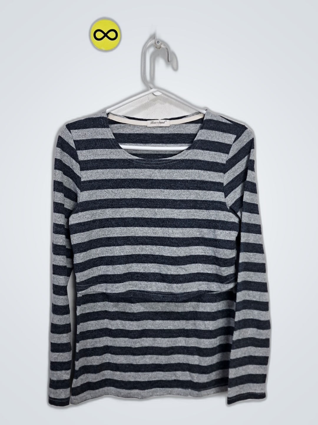 Suéter de manga larga a rayas Bear Island