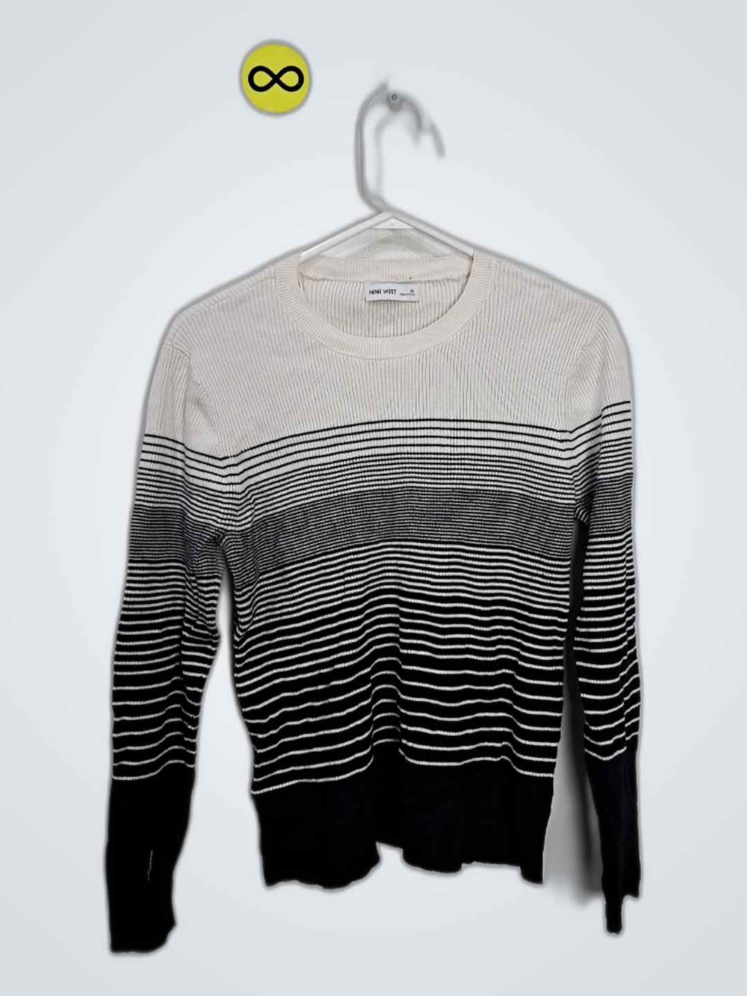 Suéter de punto a rayas Nine West