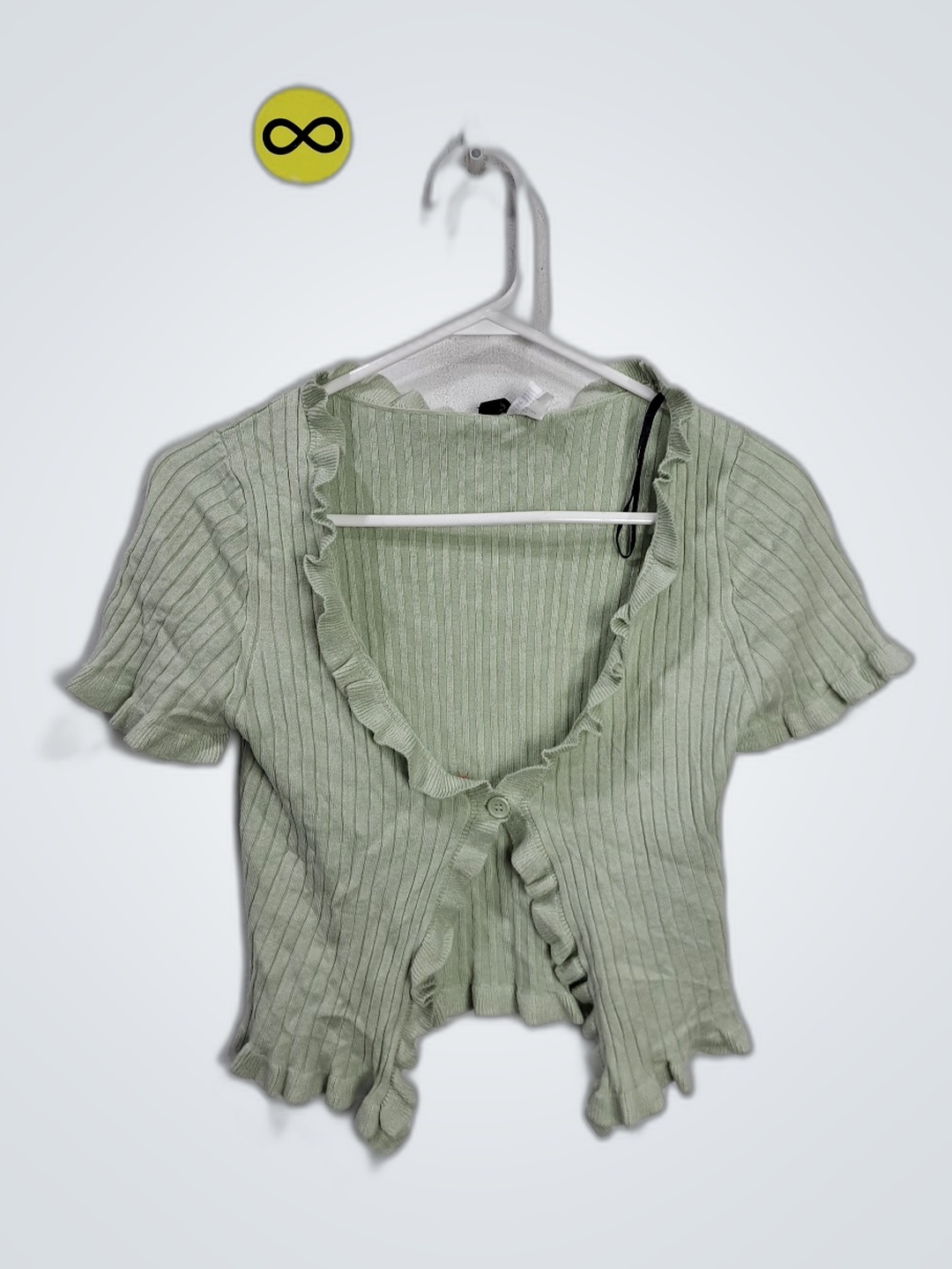 Camiseta Verde Con Rayas