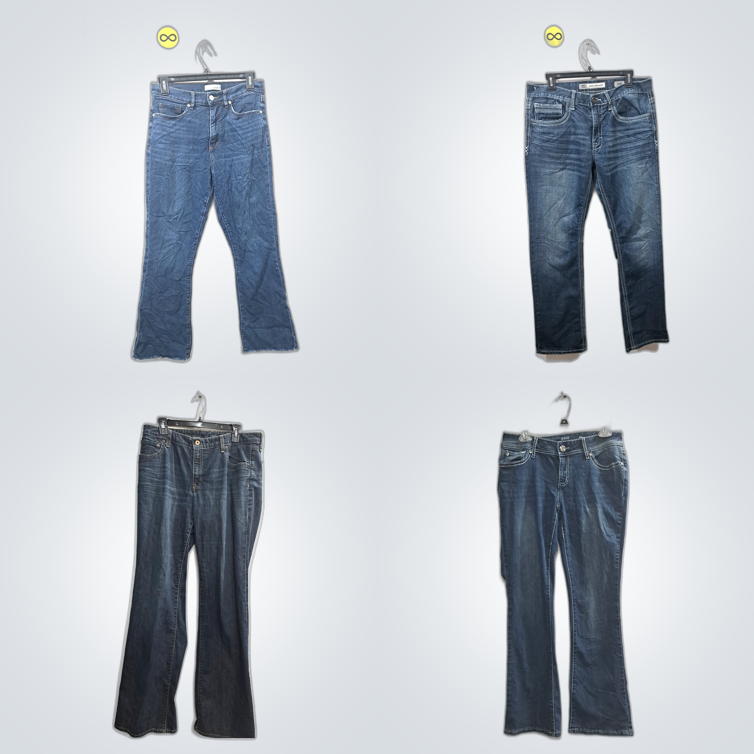 Flare Bootcut Straight Jeans