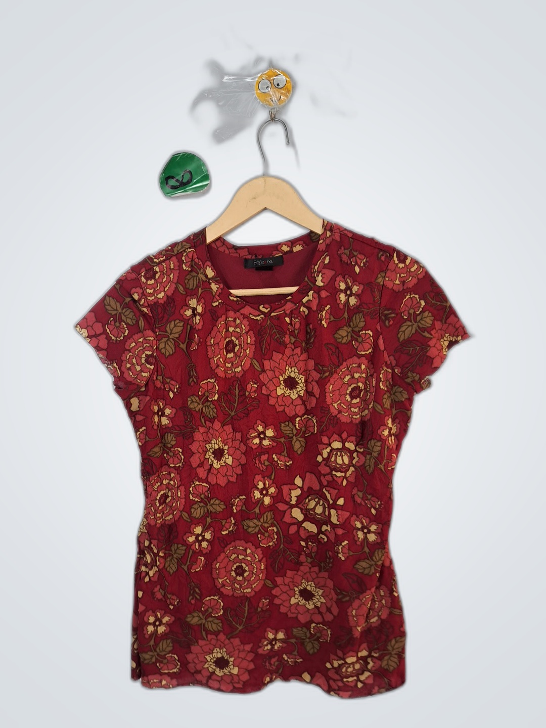 スタイル＆カンパニー プリントブラウス