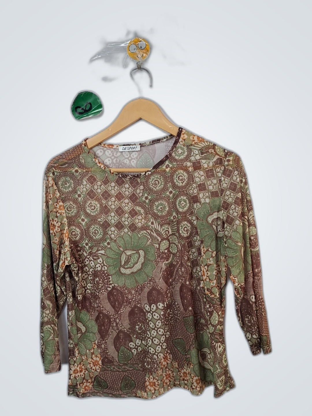 DB Sport プリントフローラルブラウス