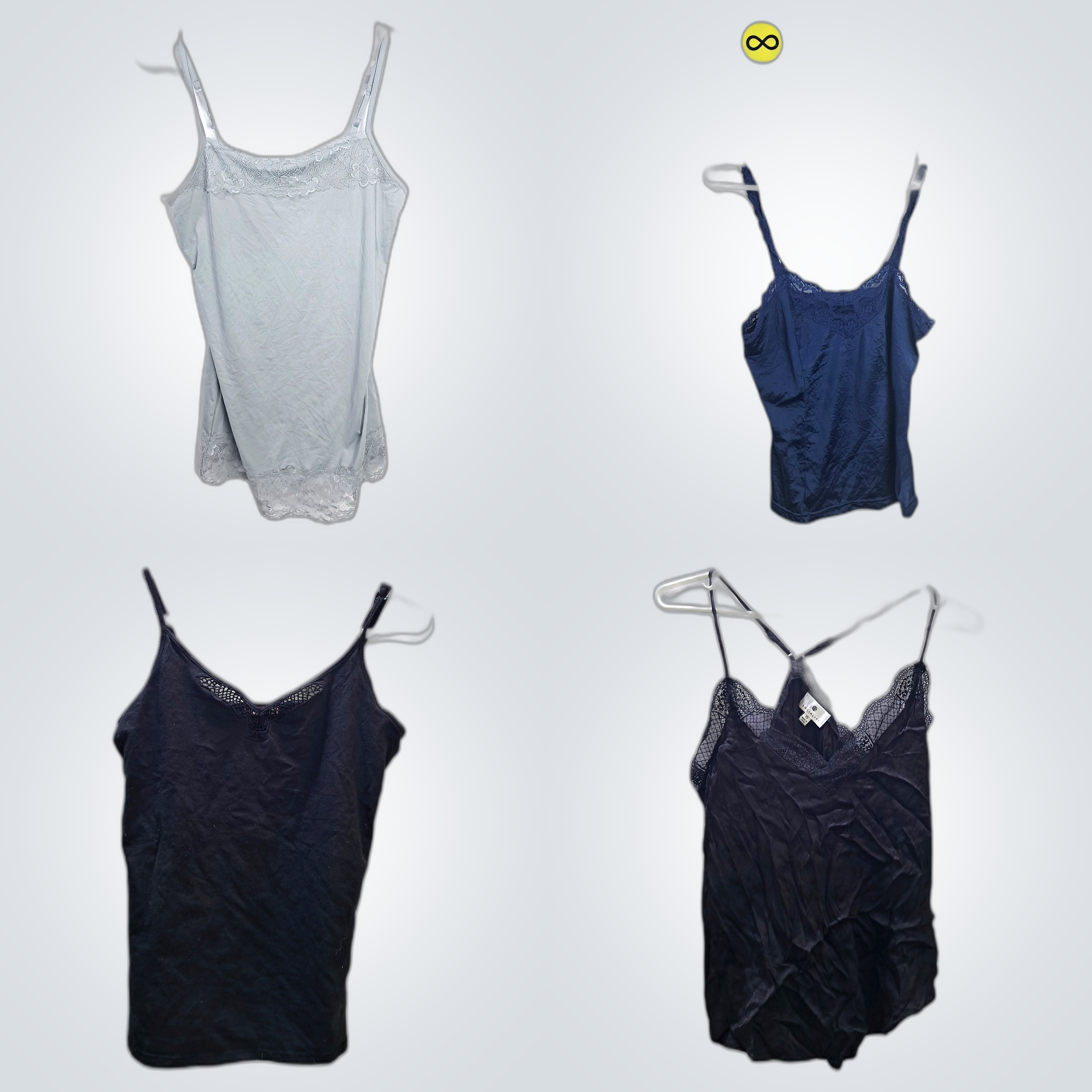 Lace Trim Camisole Tops Bundle