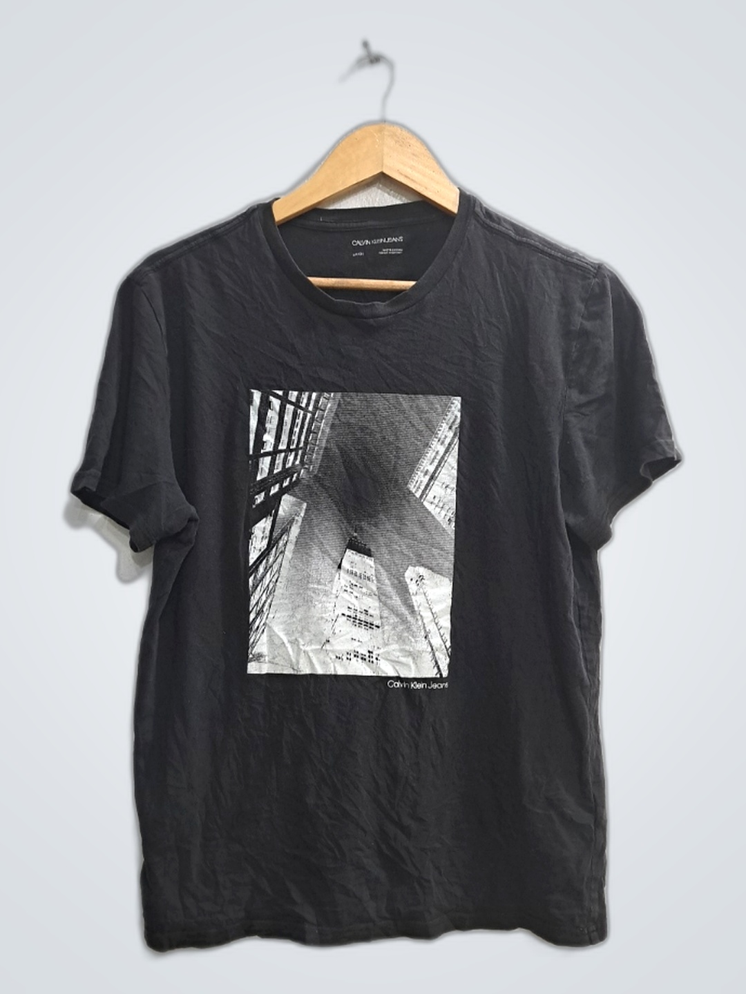 Black Graphic Print T-Shirt