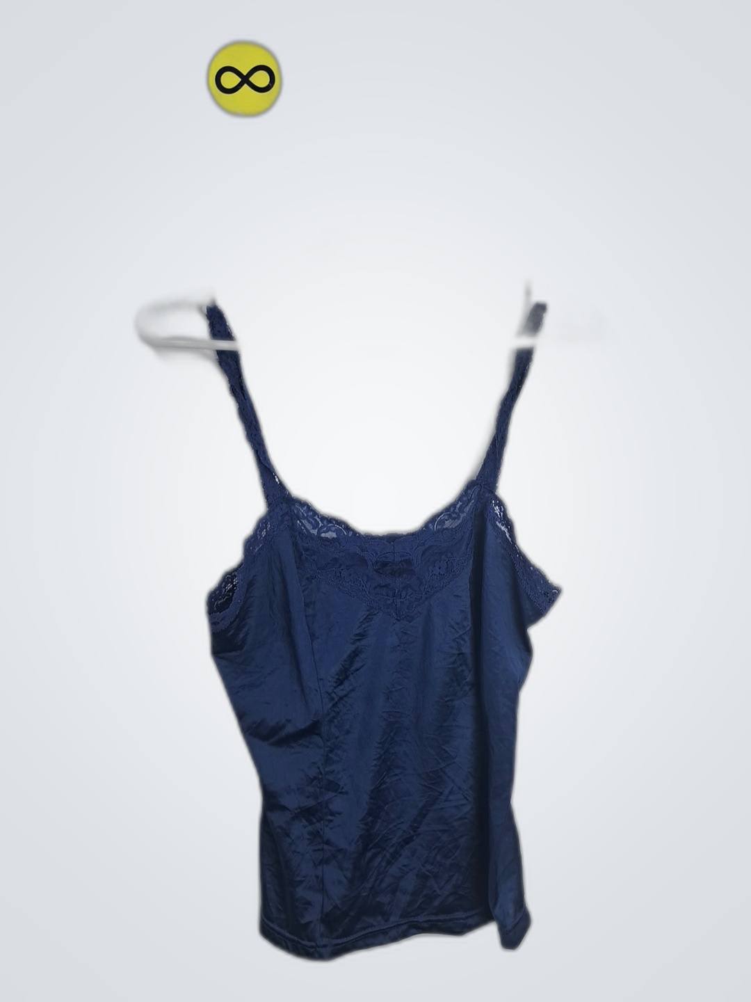 ブルーレースキャミ