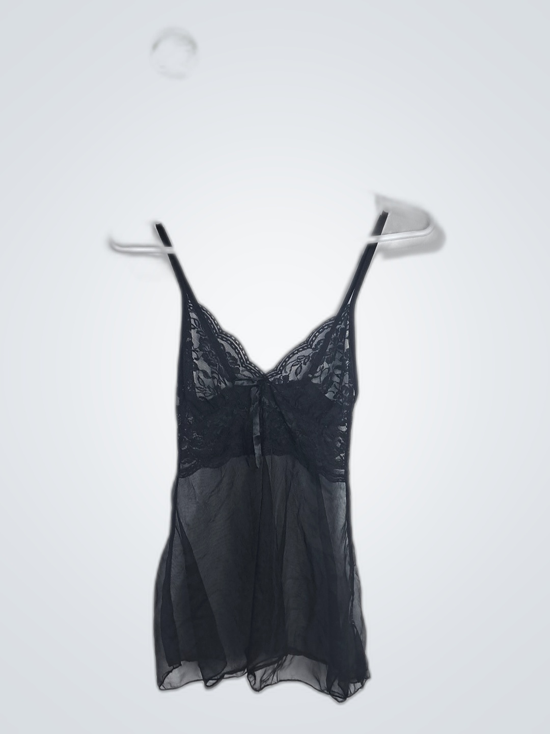 「ブラックレースシミーズ」