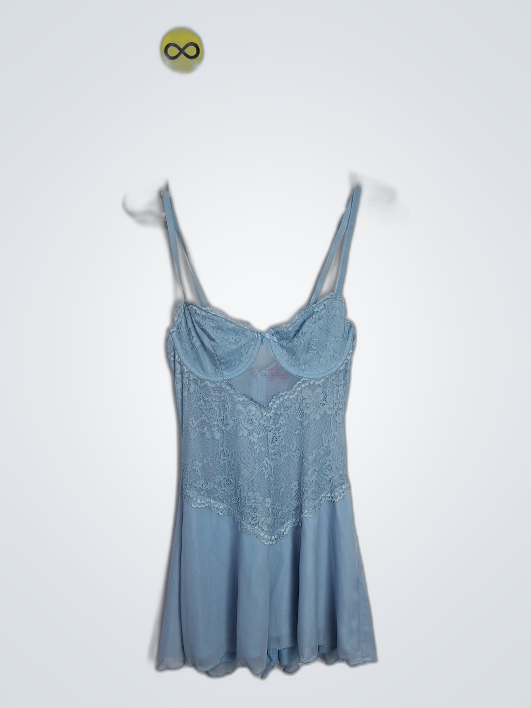 Ealtyea Blue Lace Chemise