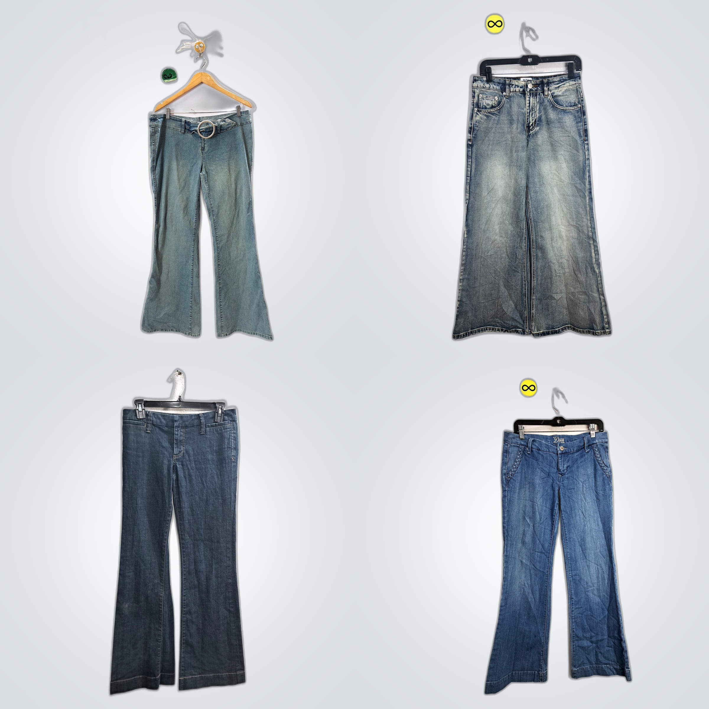 Y2K Flare Jeans Bundle
