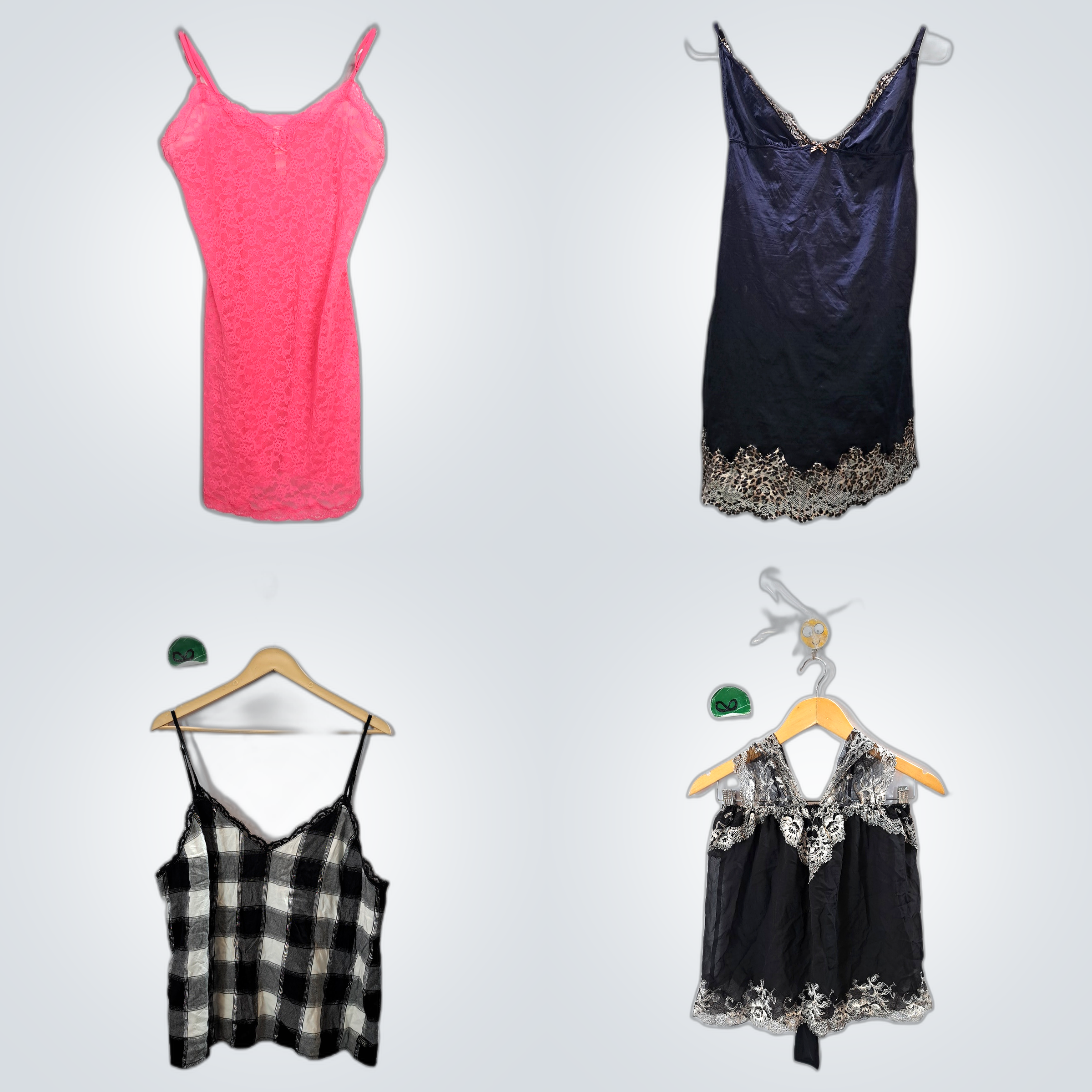 Victoria's Secret Y2K Lace Trim Camisoles