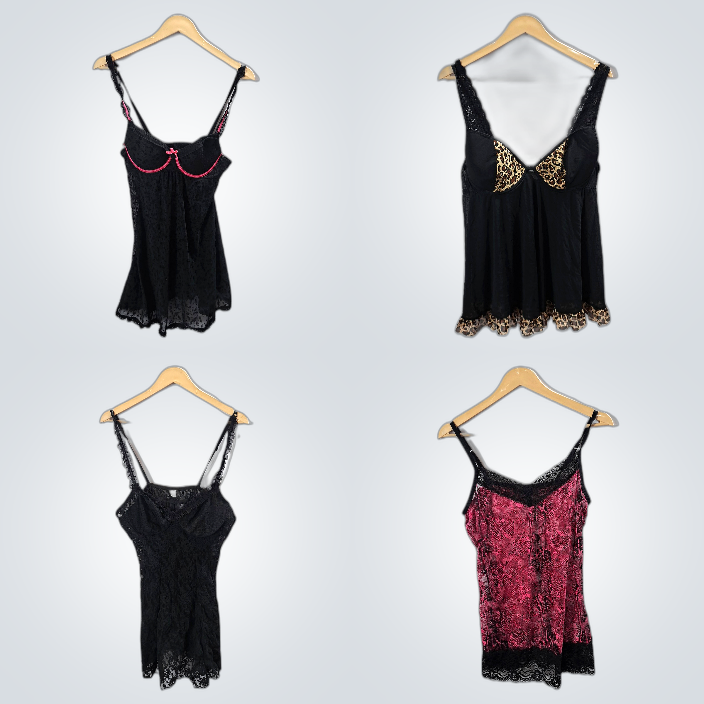 Y2K Lace Trim Camisoles