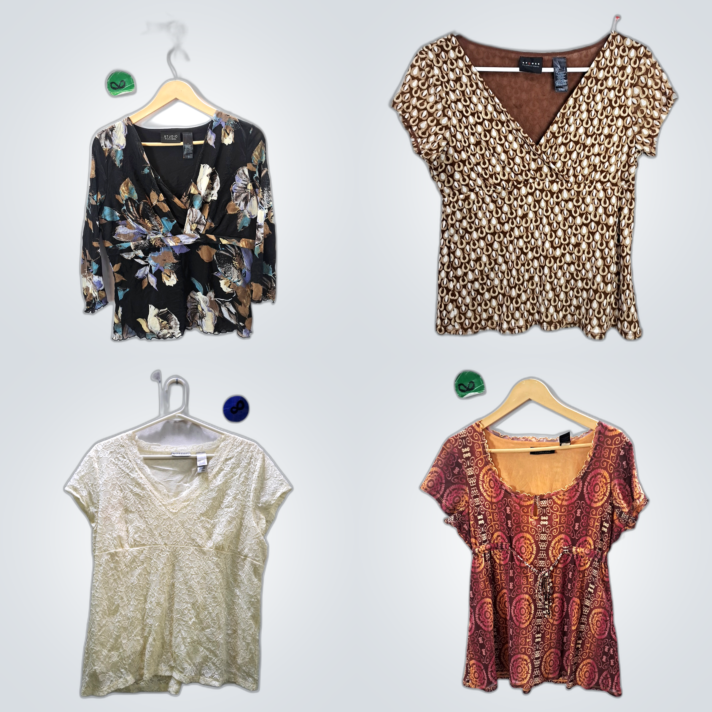 Liz Claiborne Y2K Blusen