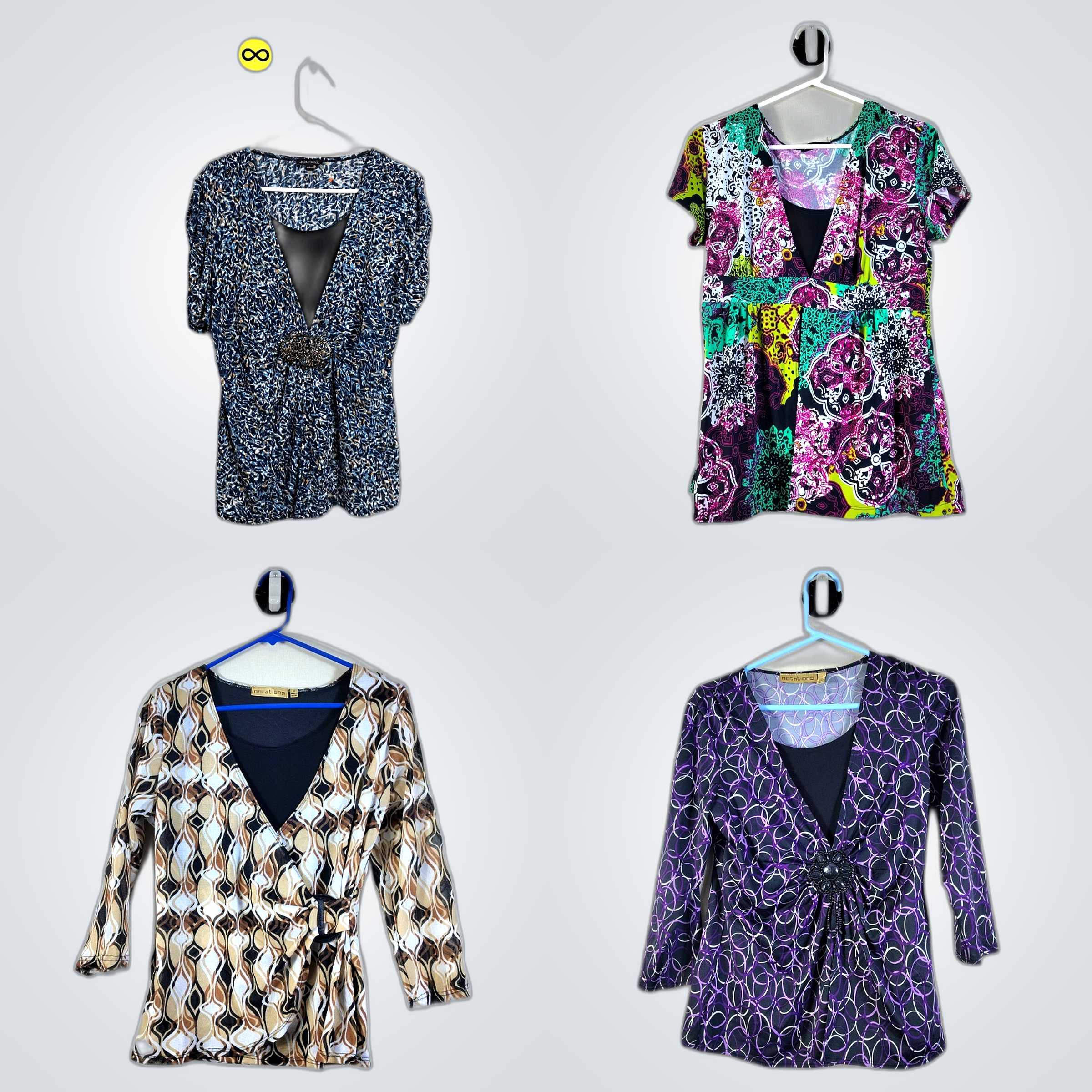 Notations Y2K Blouses Bundle