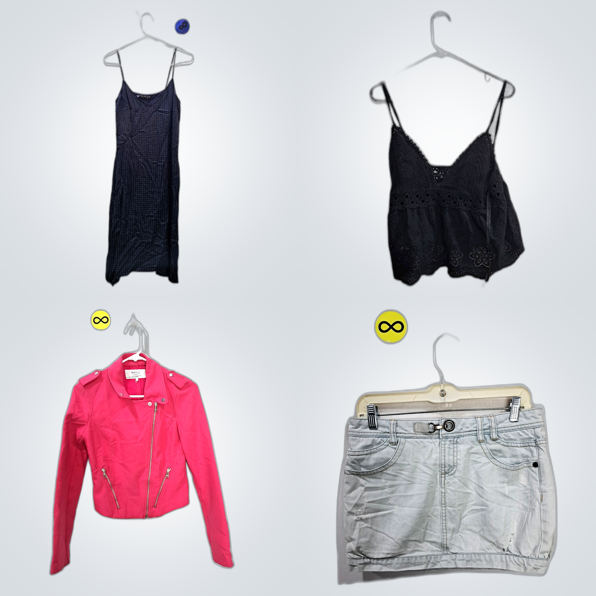 Zara Y2K Slip Dresses