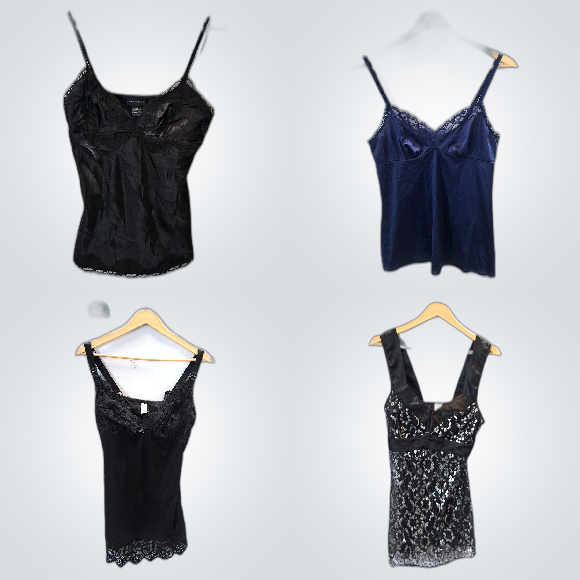 Y2K Spitzen-Camisoles Bundle