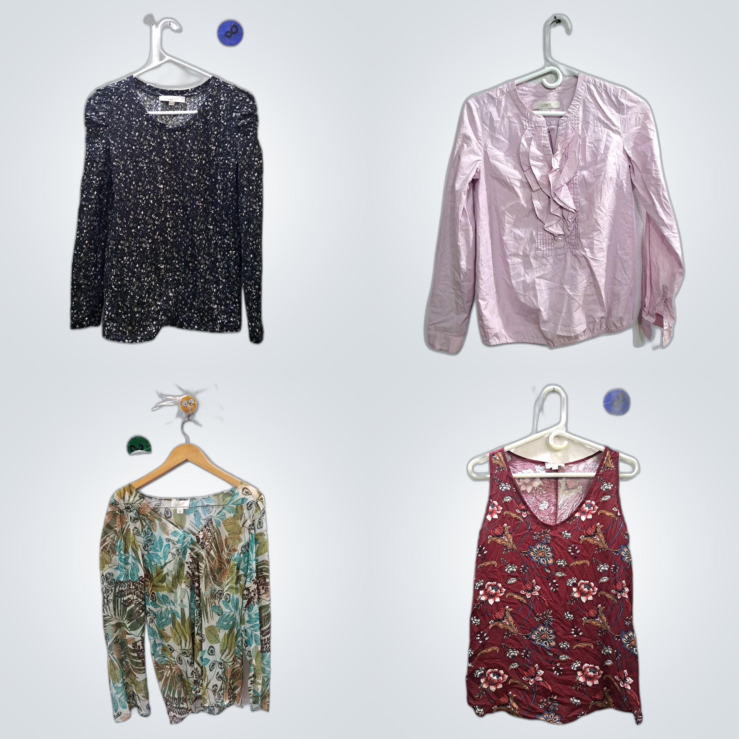 Lot de blouses Y2K Loft