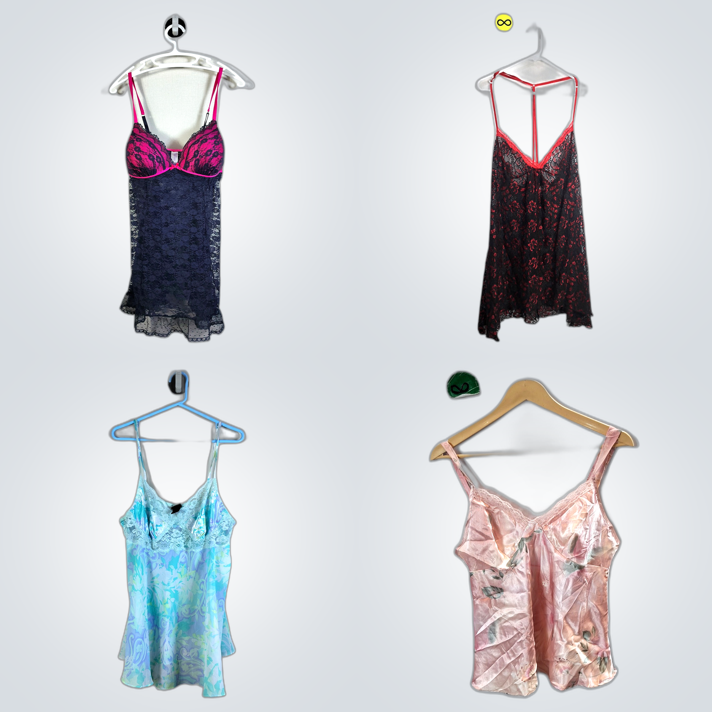 Y2K Lace Camisoles Bundle