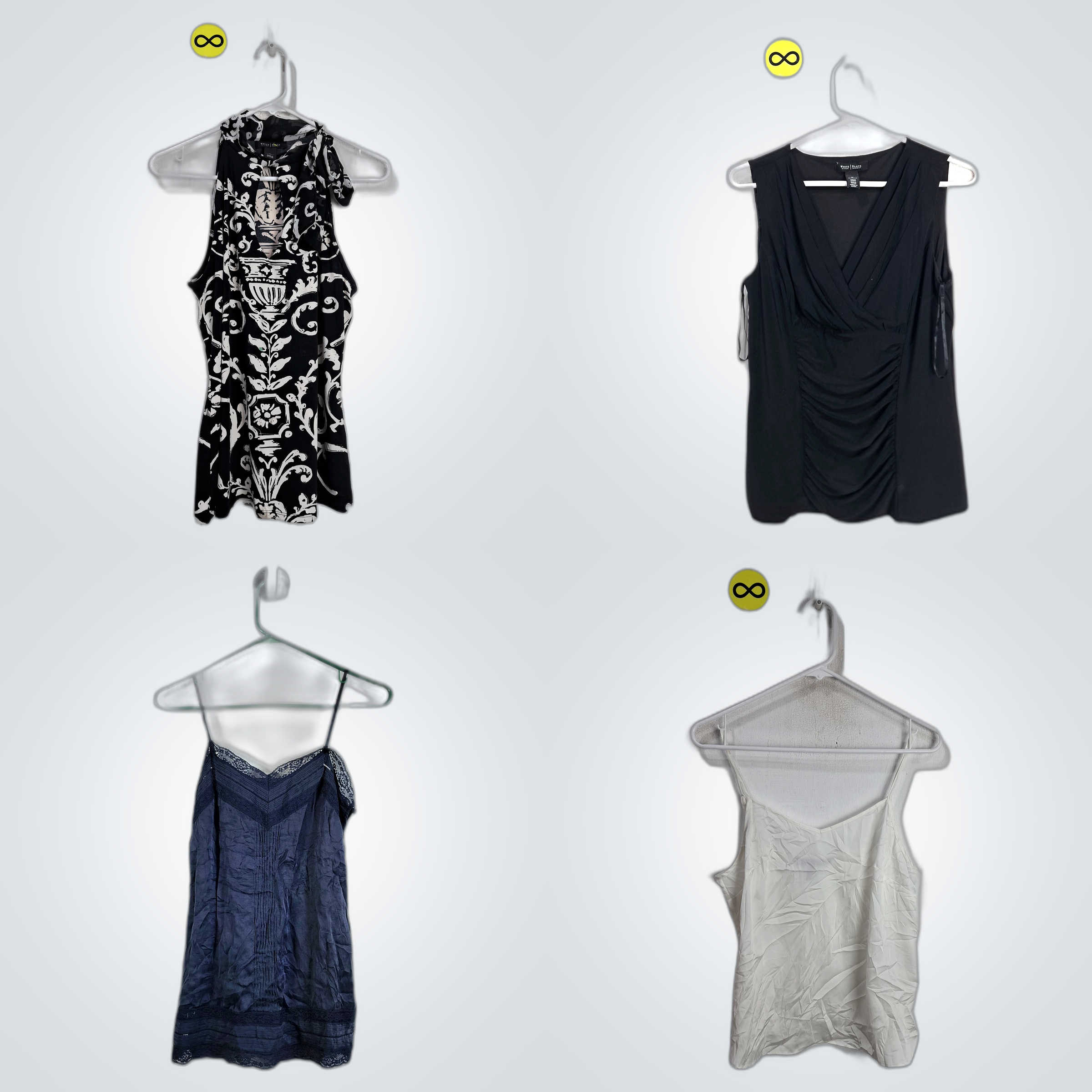 Y2K Camisole Bundle White