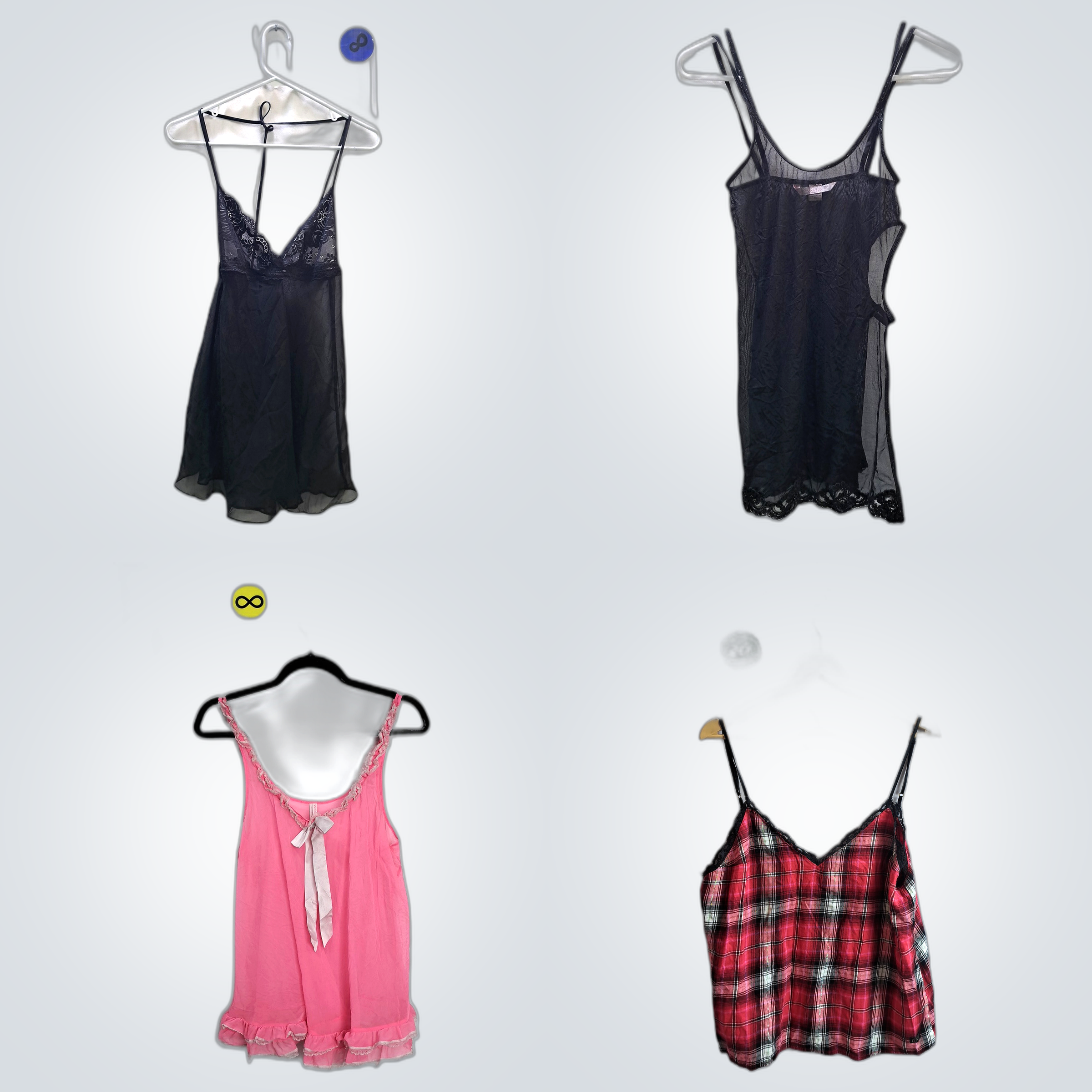 Victoria's Secret Y2K Lace Trim Camisoles