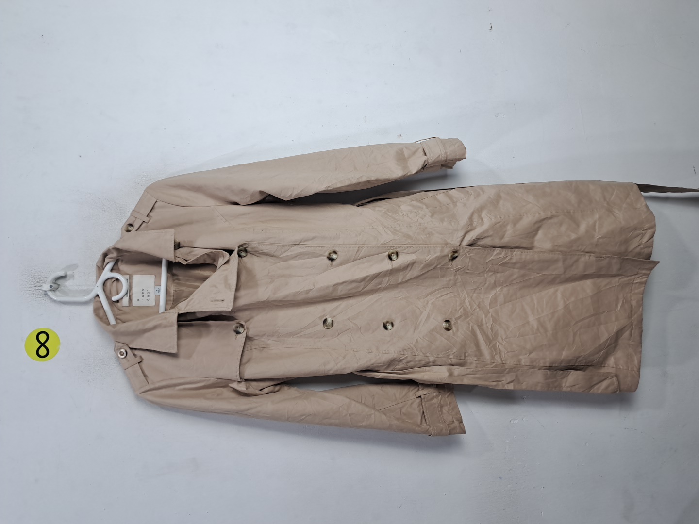 A New Day Beige Trench Coat