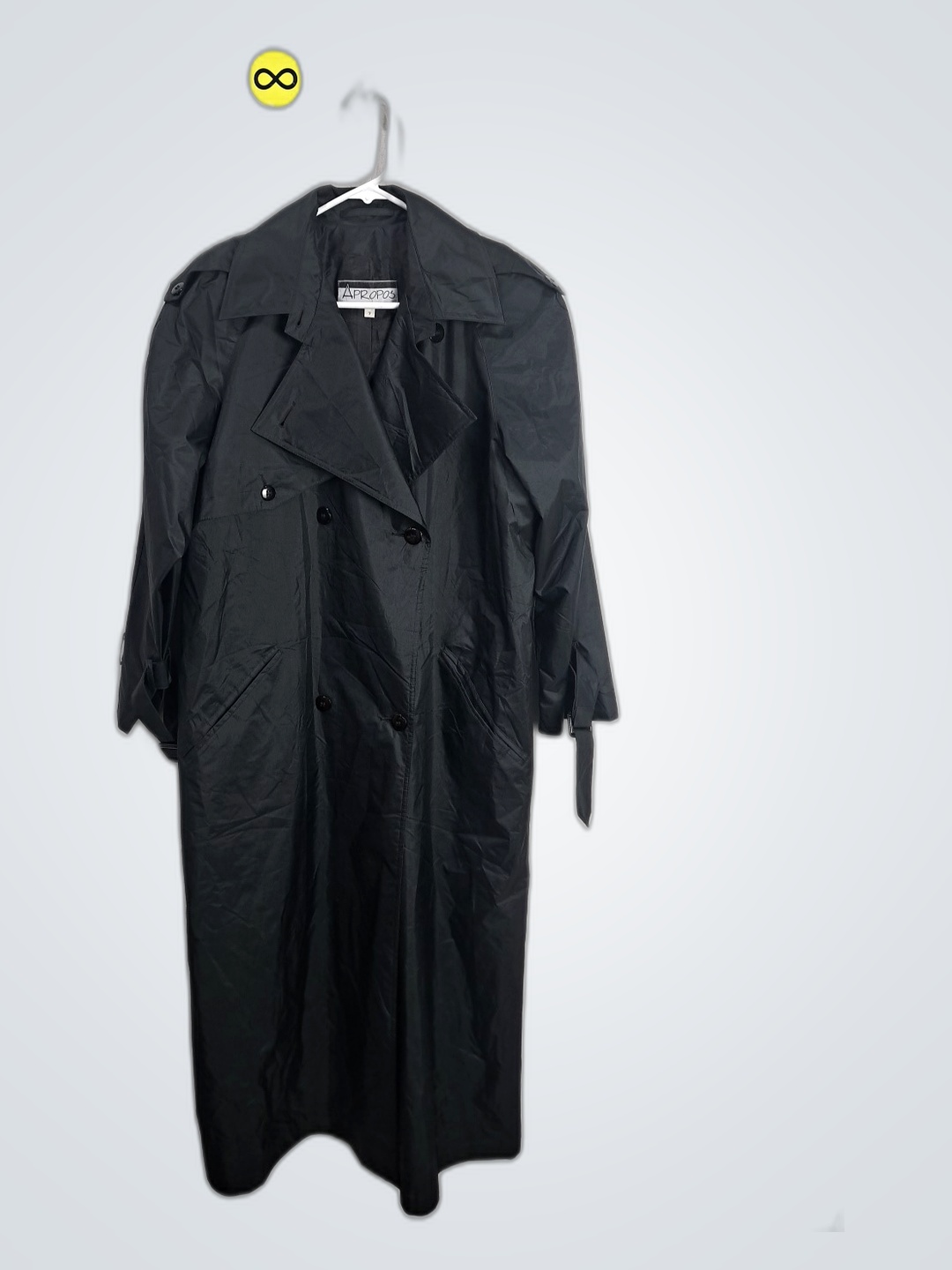 Apropos Black Trench Coat