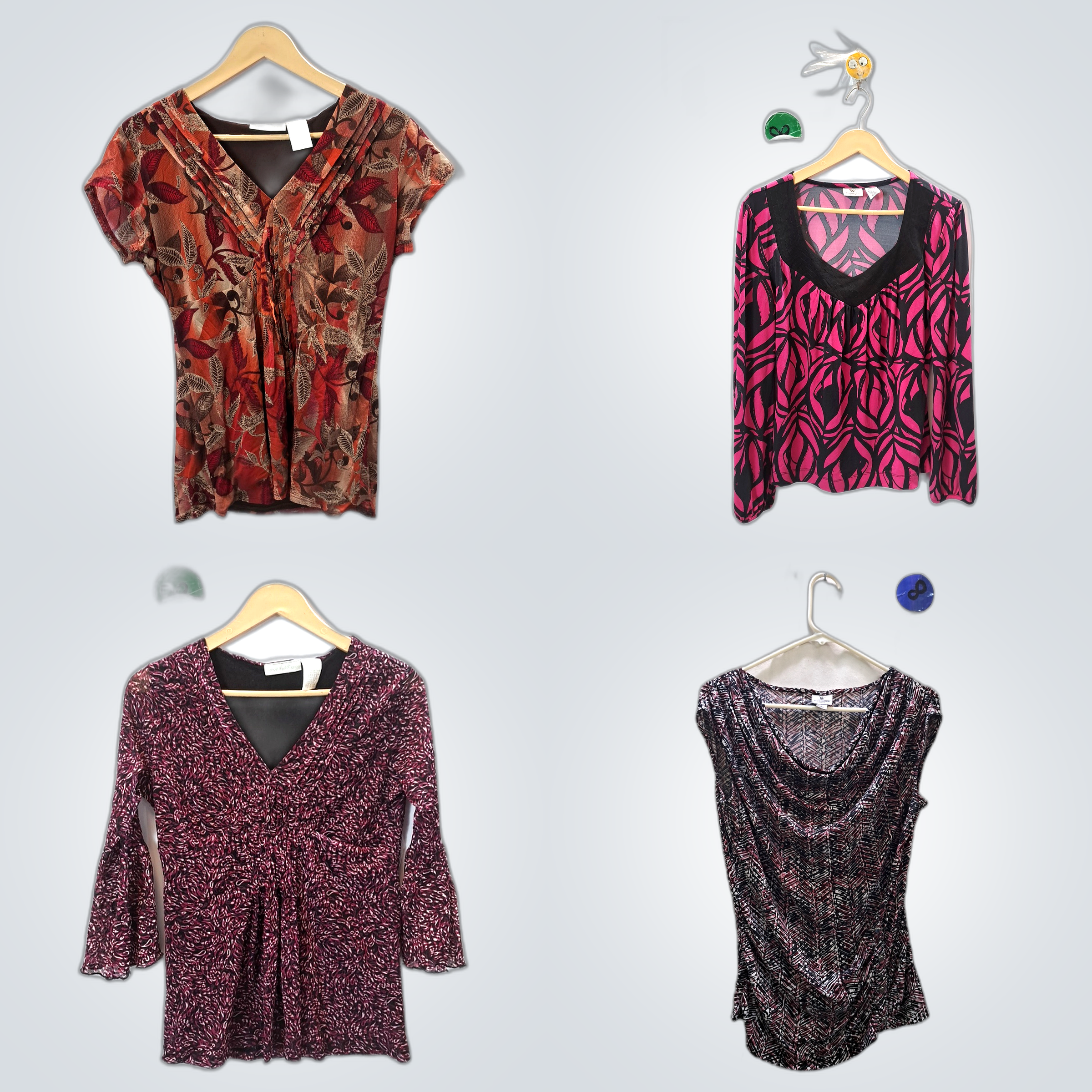 Worthington Y2K Blouses Bundle
