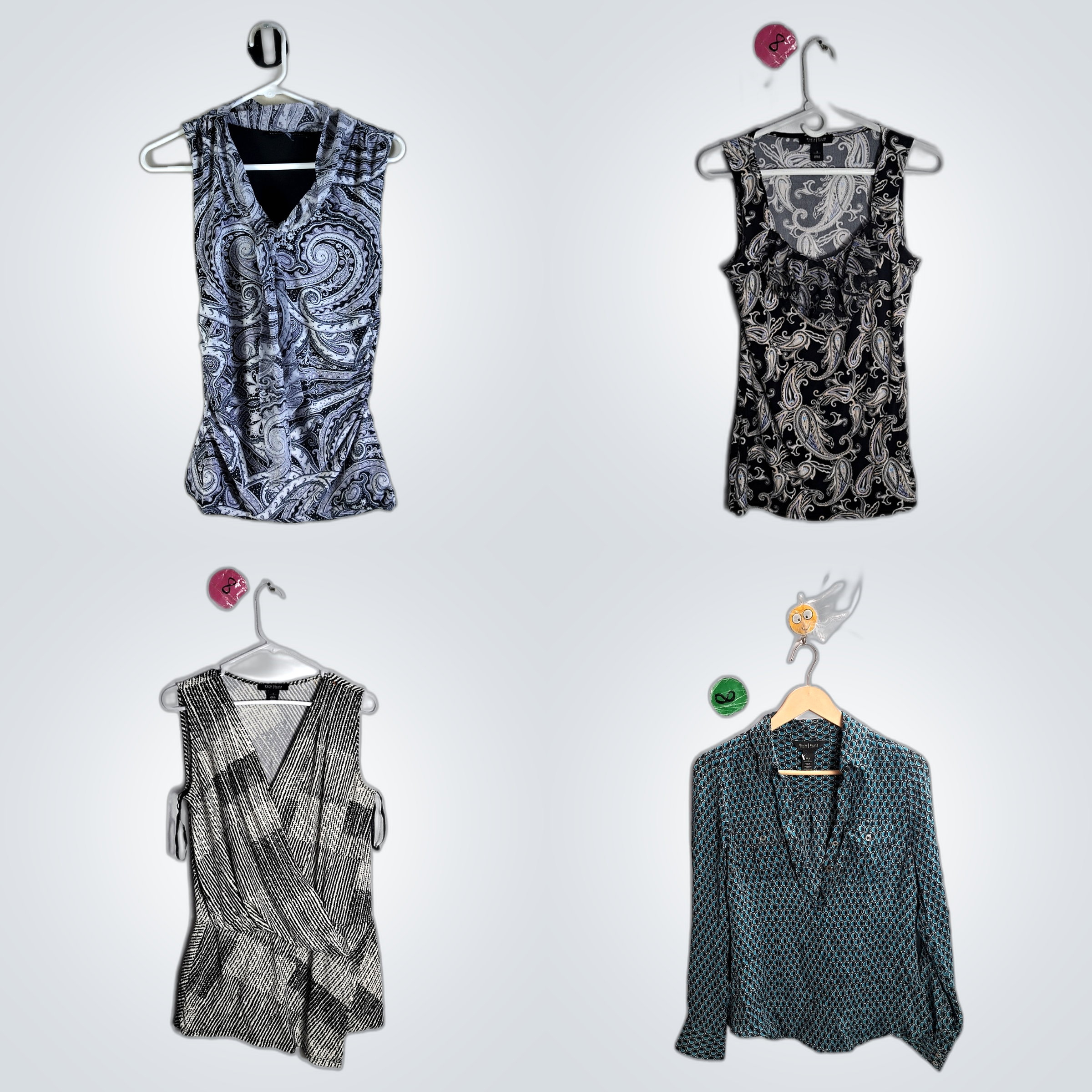 White House Y2K Blouses