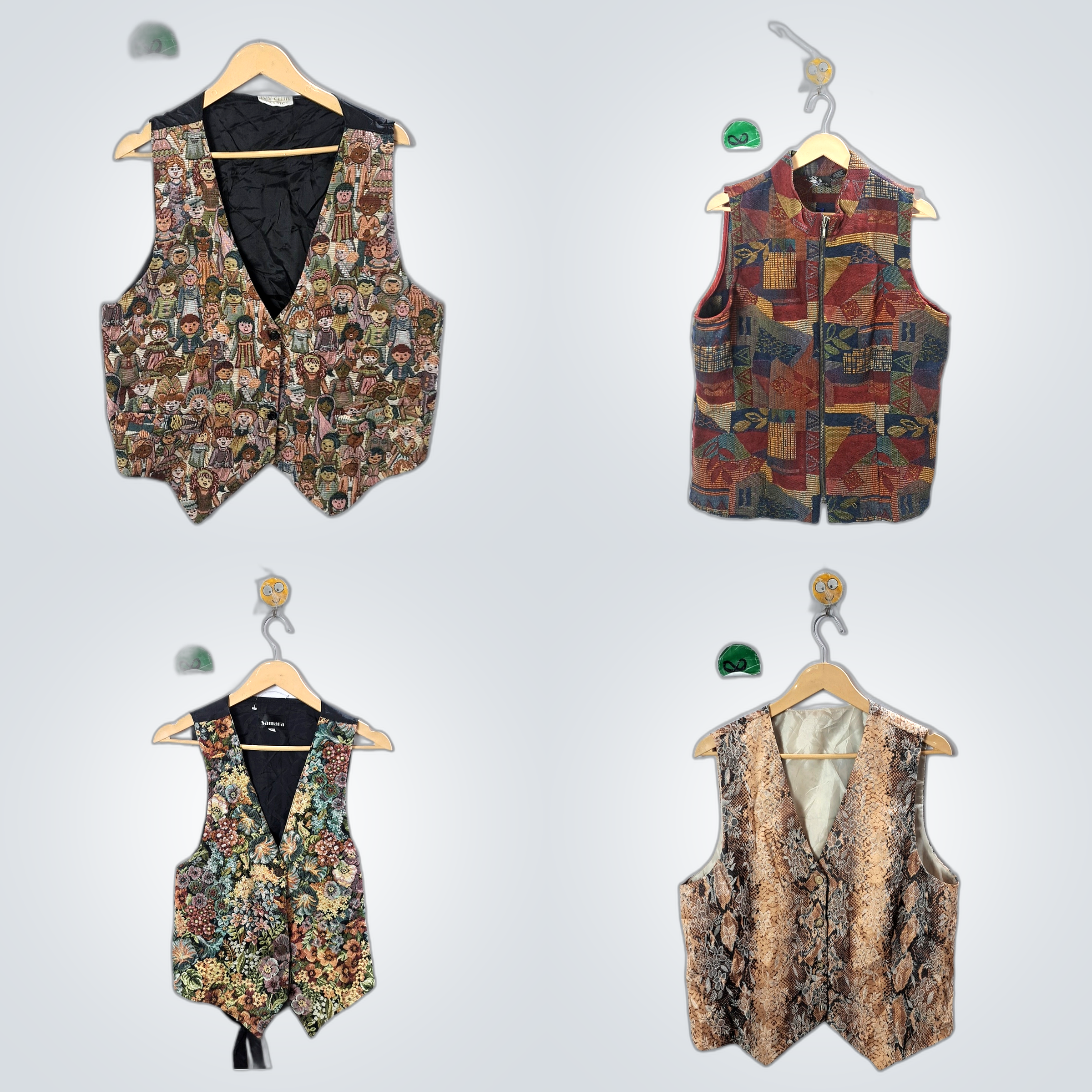 Y2K Unique Waistcoats Bundle