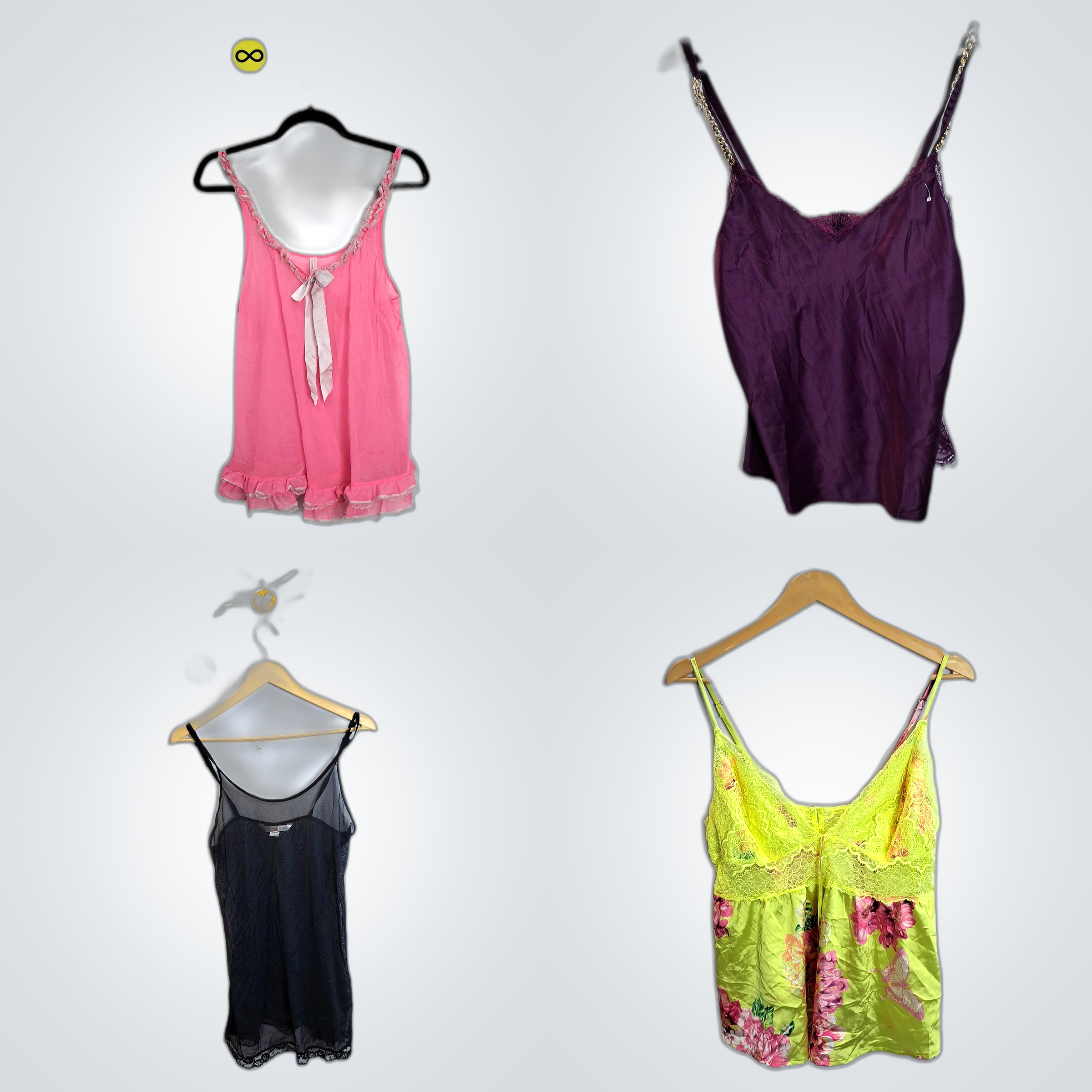 Y2K Lace Trim Camisoles