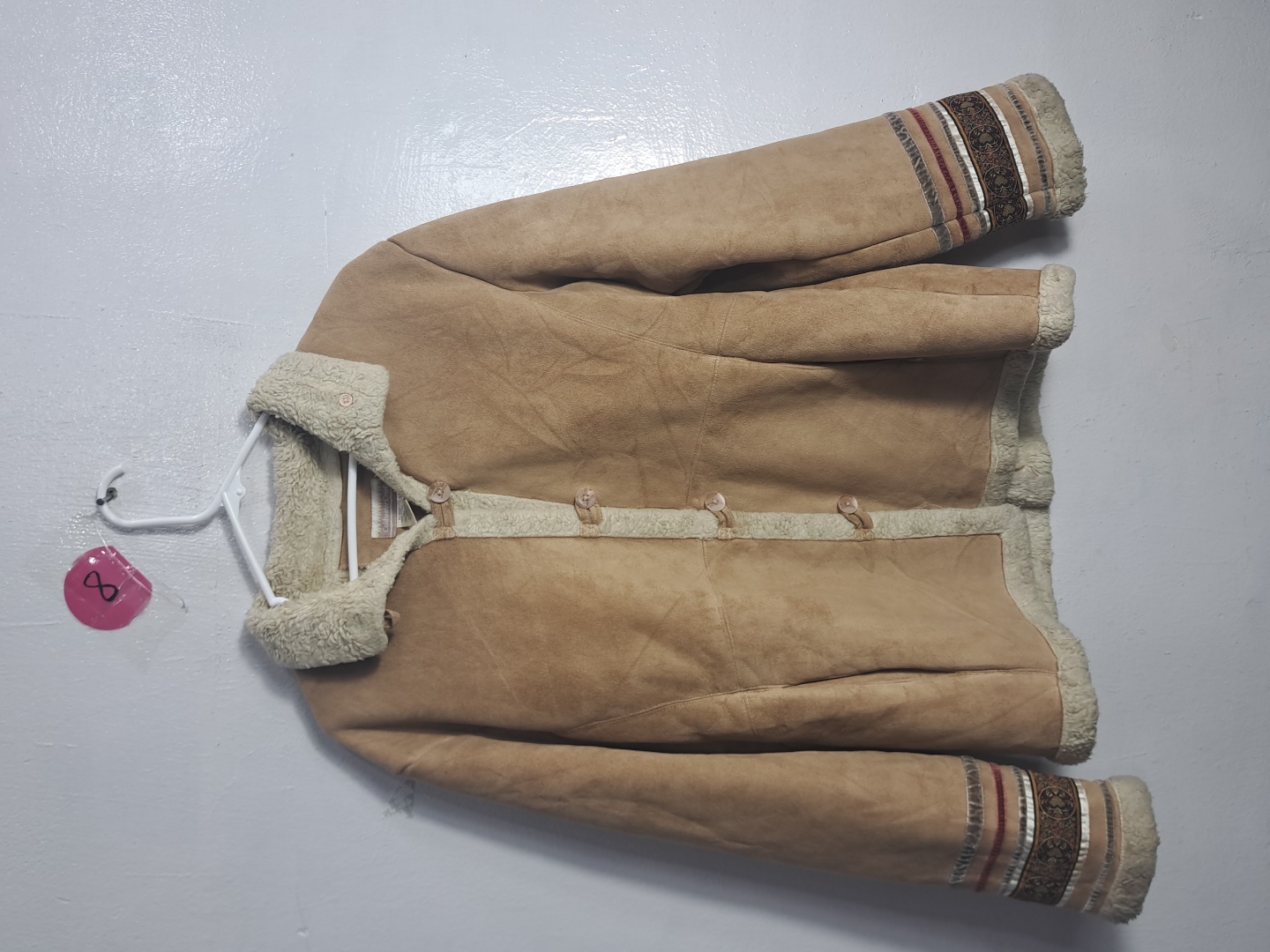 Unbranded Beige Suede Jacket