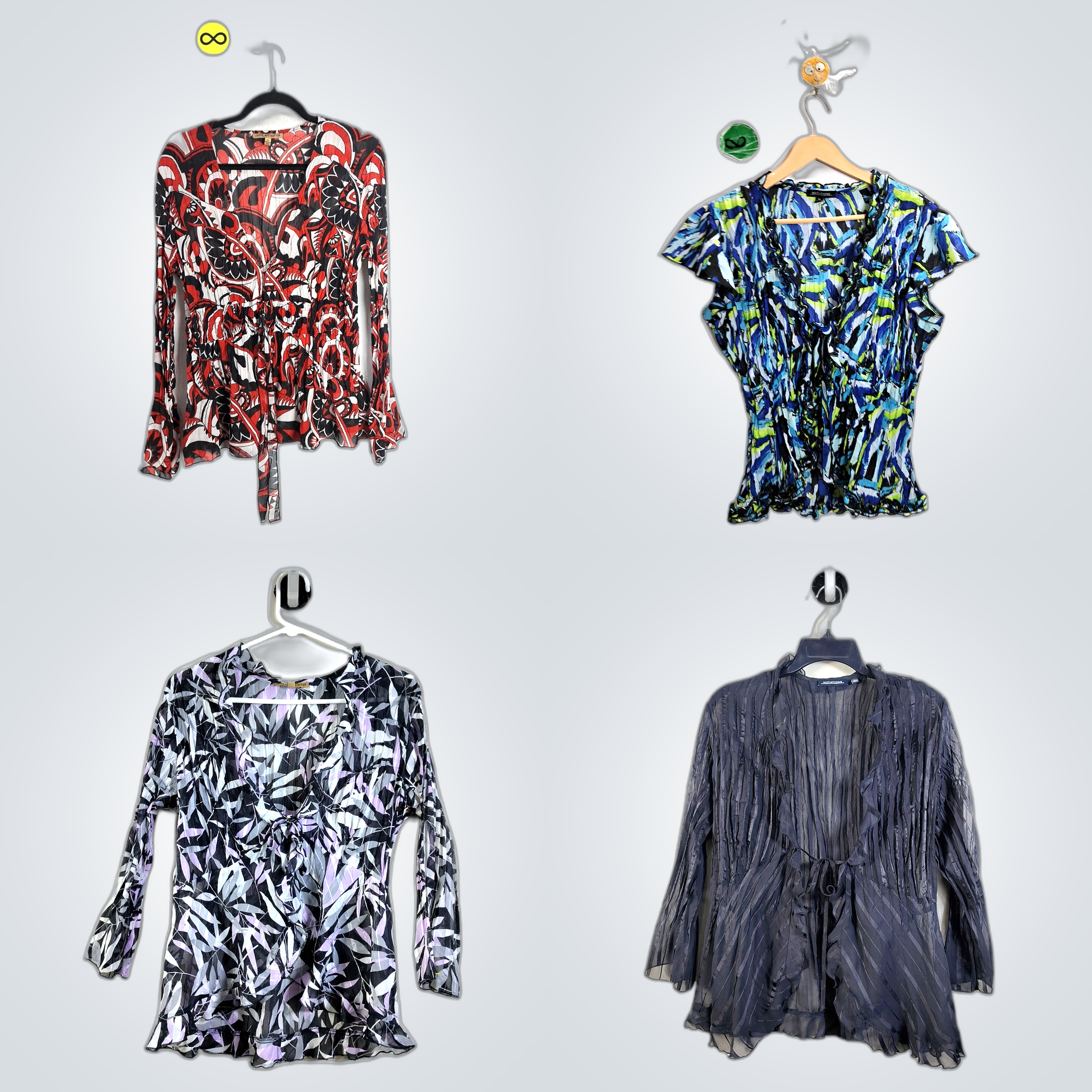 Notations Y2K Blouses Bundle