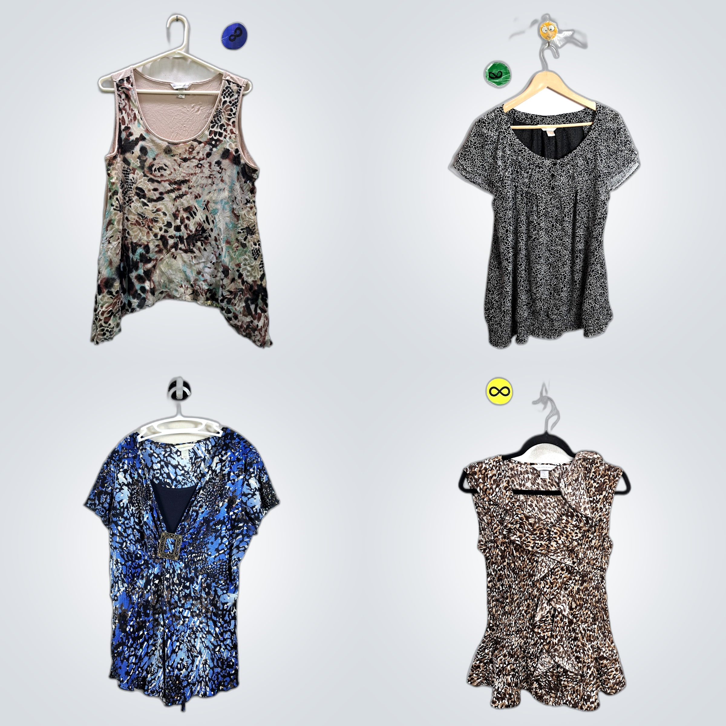 Christopher & Banks Y2K Blouses