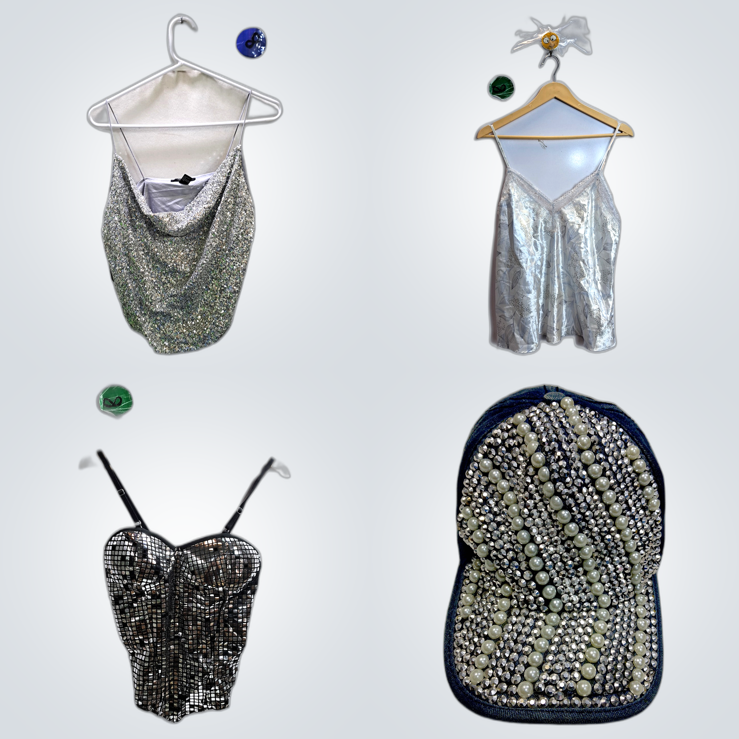 Y2K Fashion Sequin Bundle