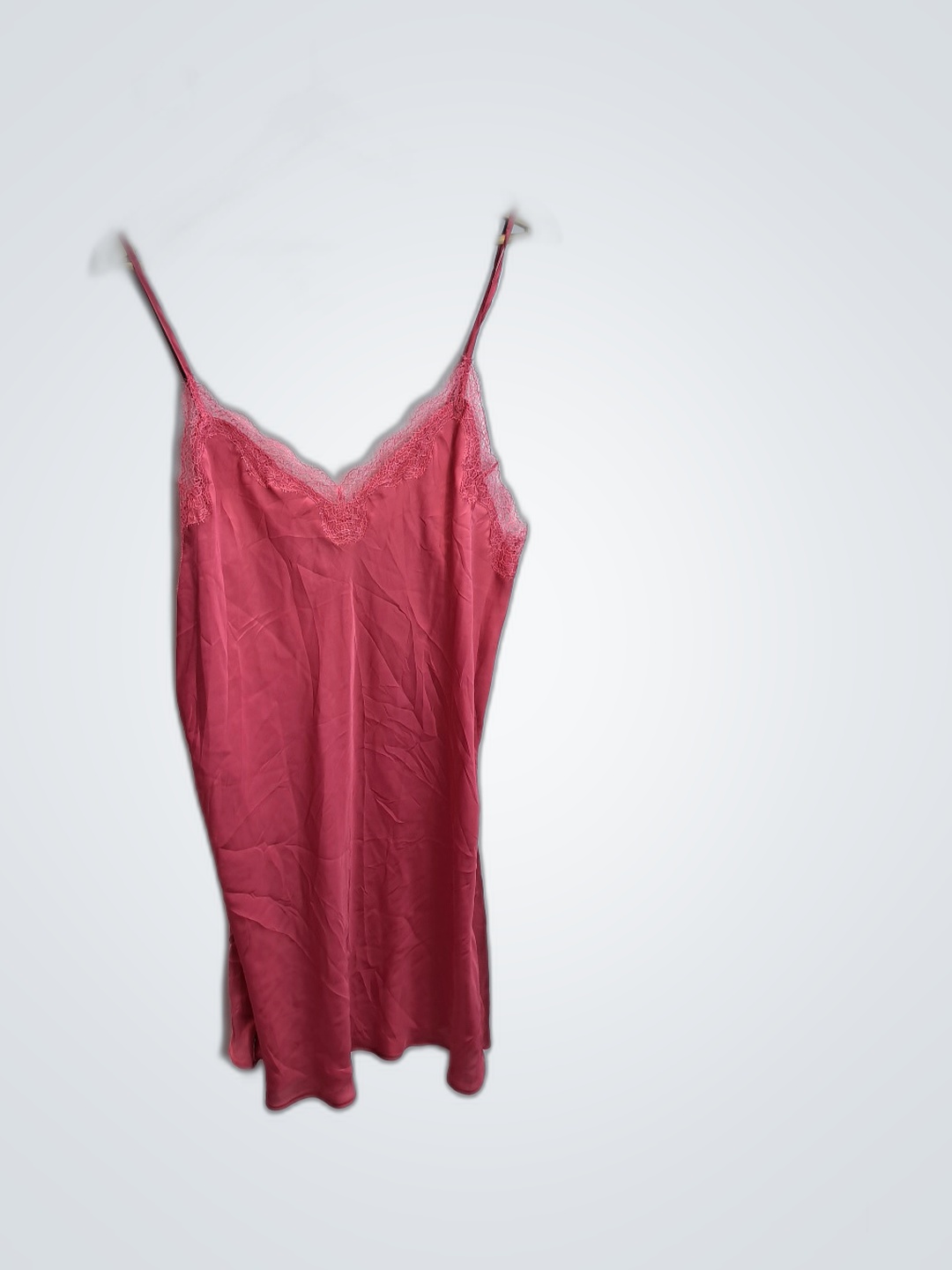 Victoria's Secret Pink Lace Trim Slip Dr..