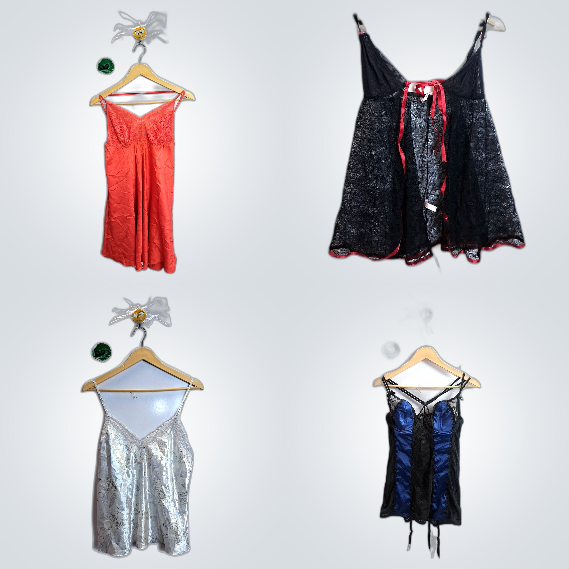 La Vie En Rose Y2K Dresses