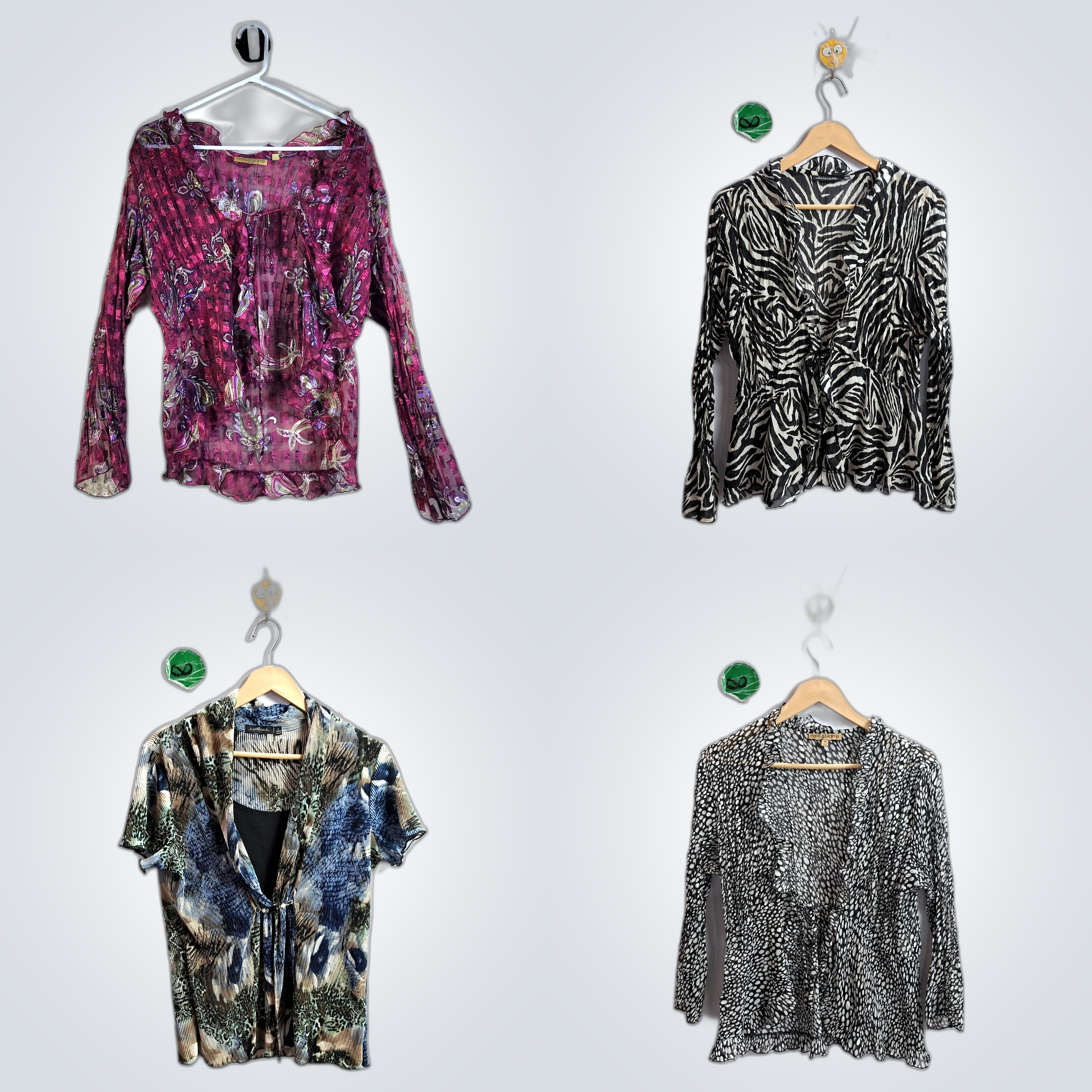 Notations Y2K Blouses Bundle