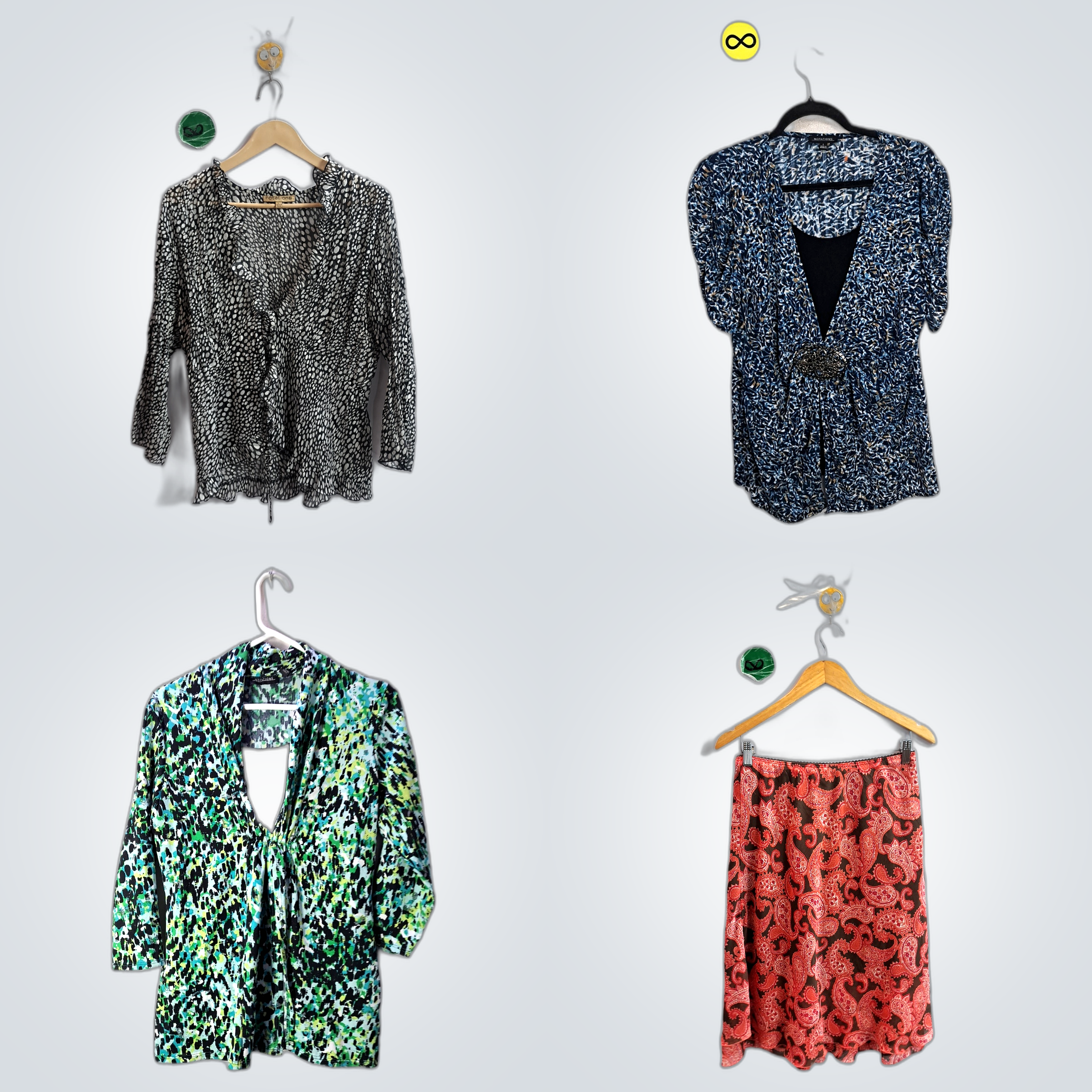 Notations Y2K Blouses Bundle