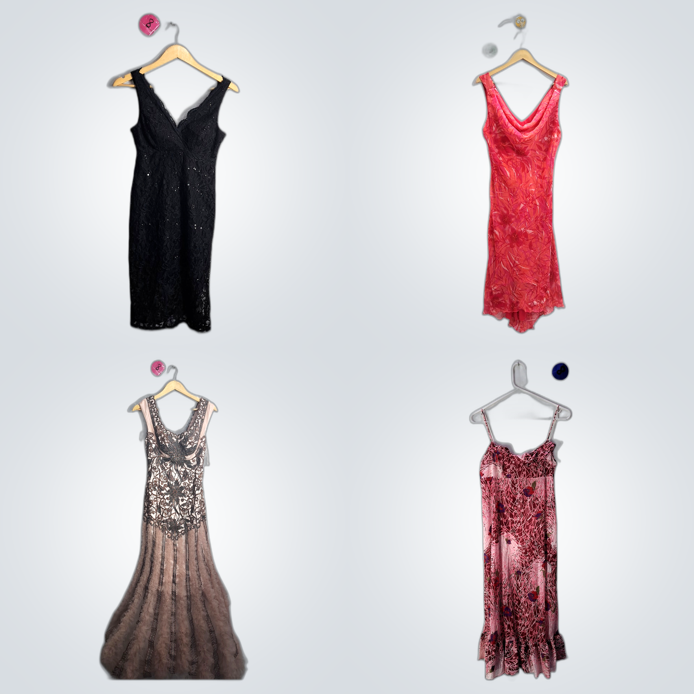 Mixed party dresses